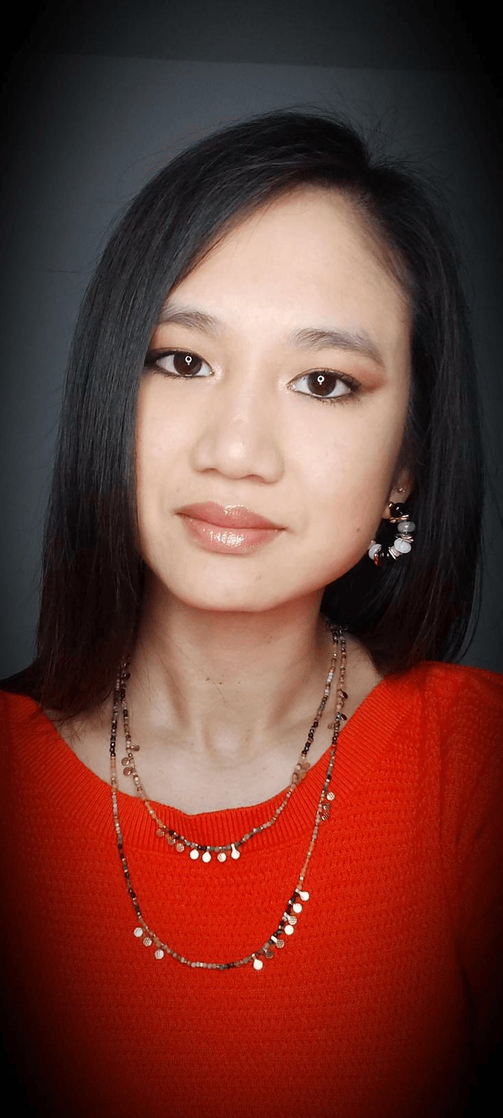 Boucles d’oreilles LOÏS créoles perles grises, blanches, noires et dorées - Créations Uniques