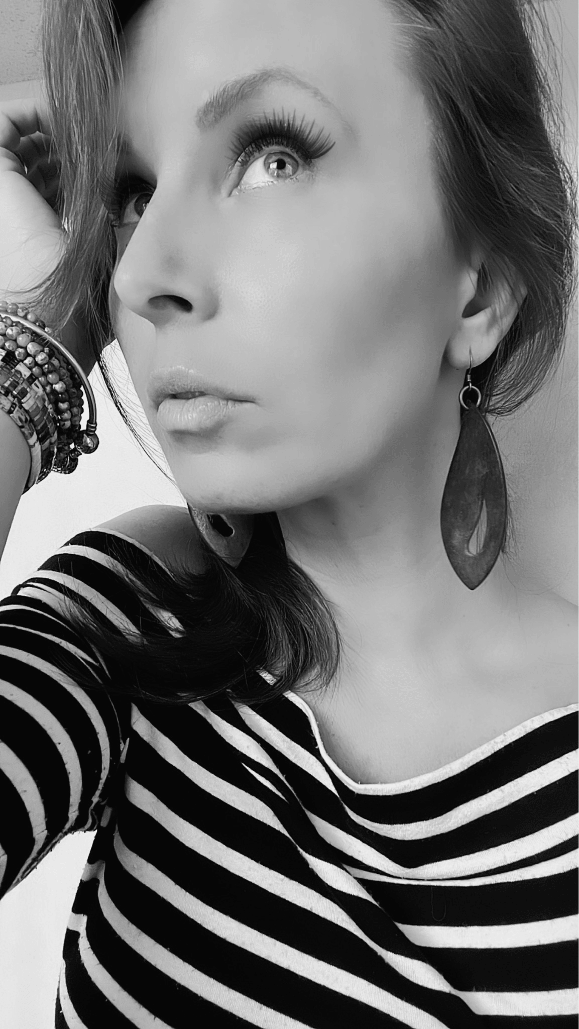 Boucles d’oreilles CORNELIA feuilles bois marron - Créations Uniques