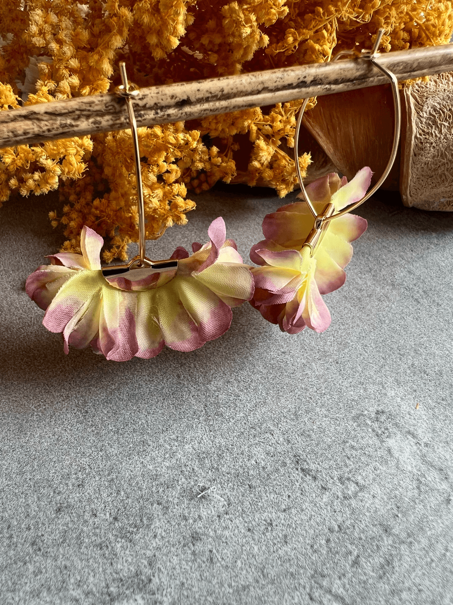 Boucles d’oreilles CHRYSTEL - Créations Uniques