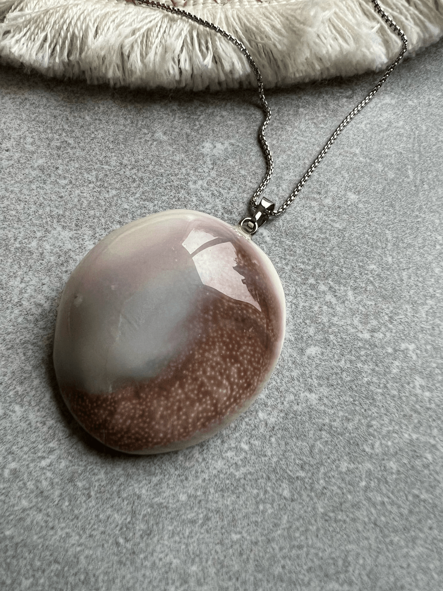 Collier ST BARTH pendentif coquillage - Créations Uniques - Créations Uniques