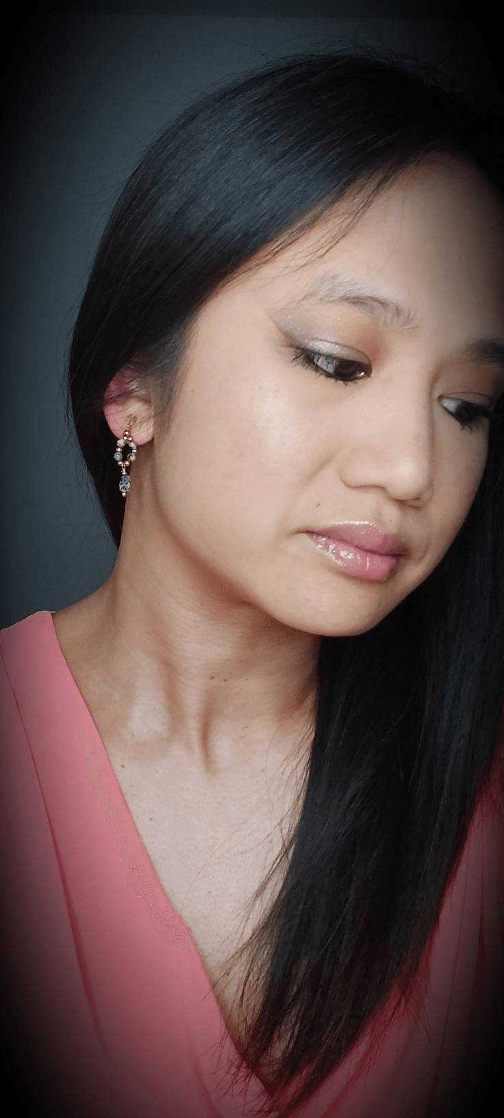 Boucles d’oreilles EULALIE perles turquoises, minimalistes - Créations Uniques