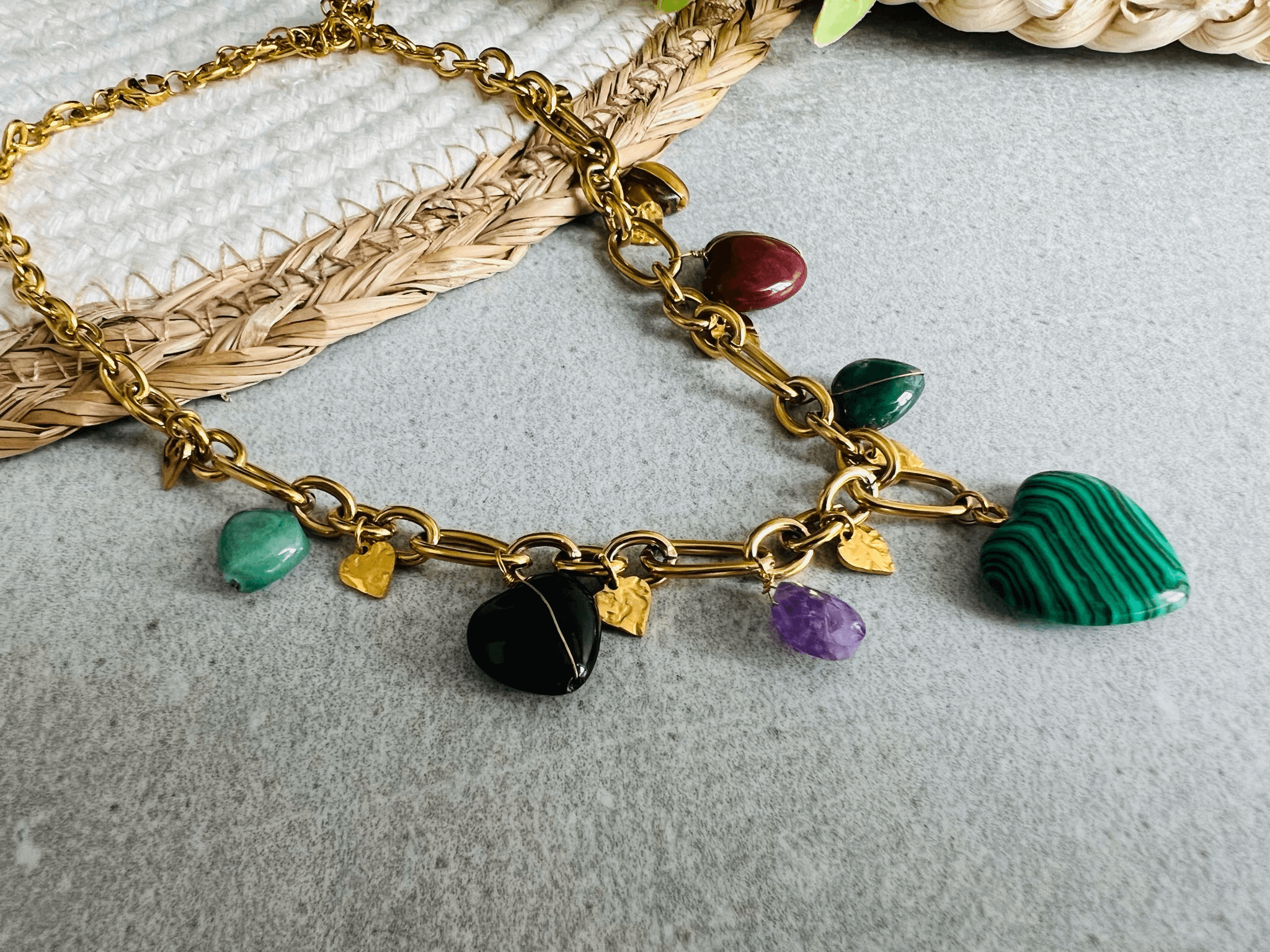 Collier CORALINE - Créations Uniques