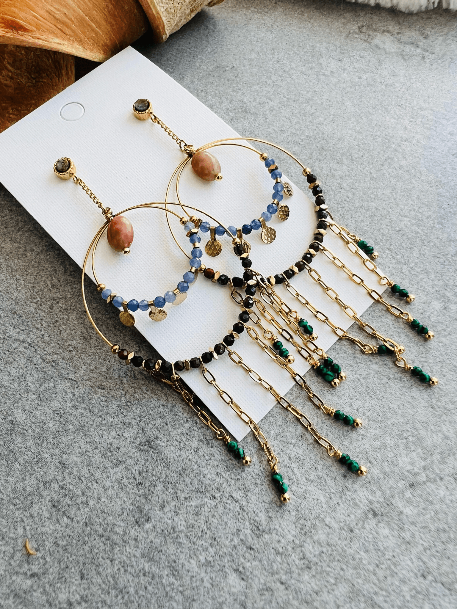 Boucles d’oreilles ANNABELLE - Créations Uniques