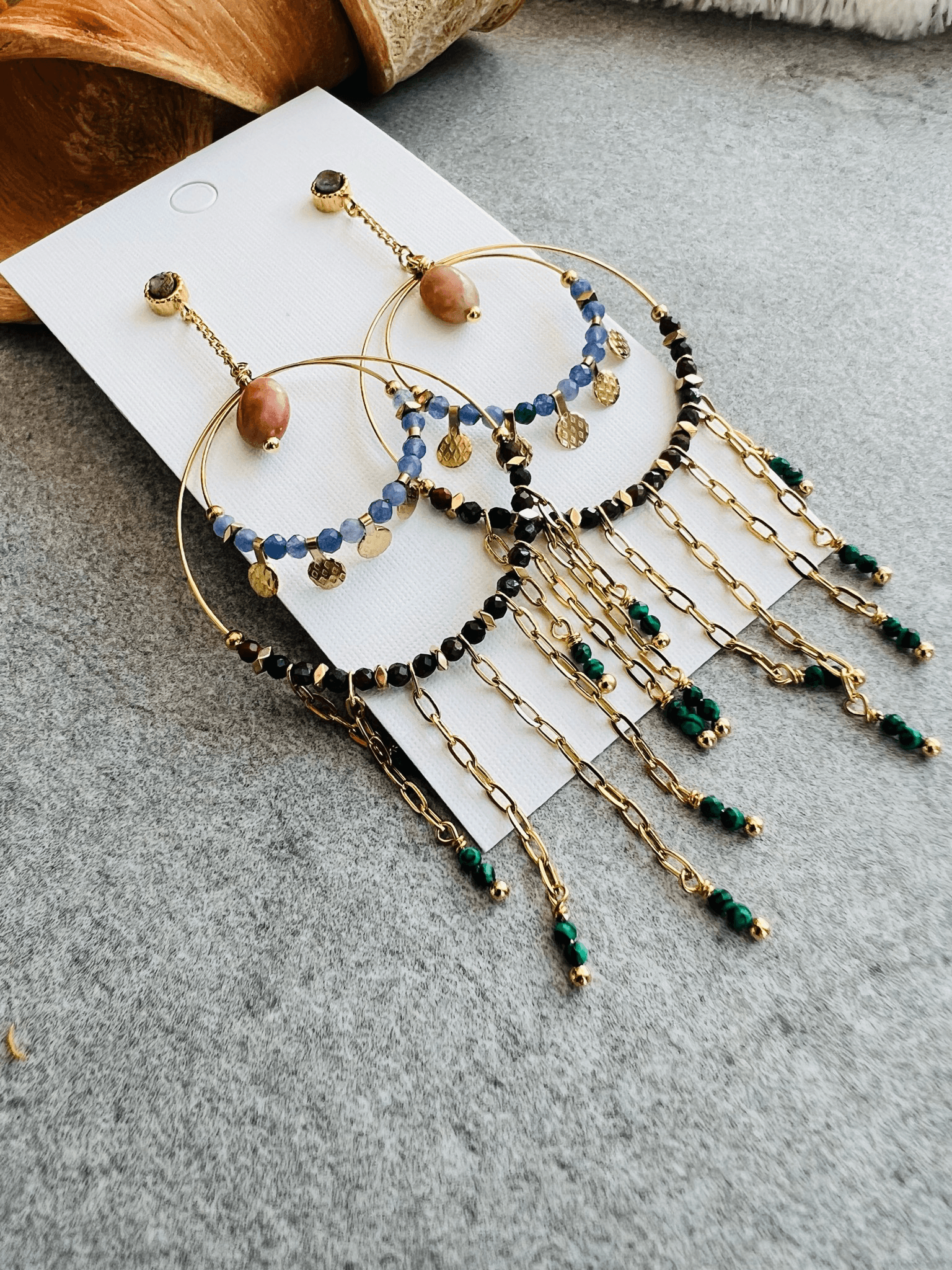 Boucles d’oreilles ANNABELLE - Créations Uniques