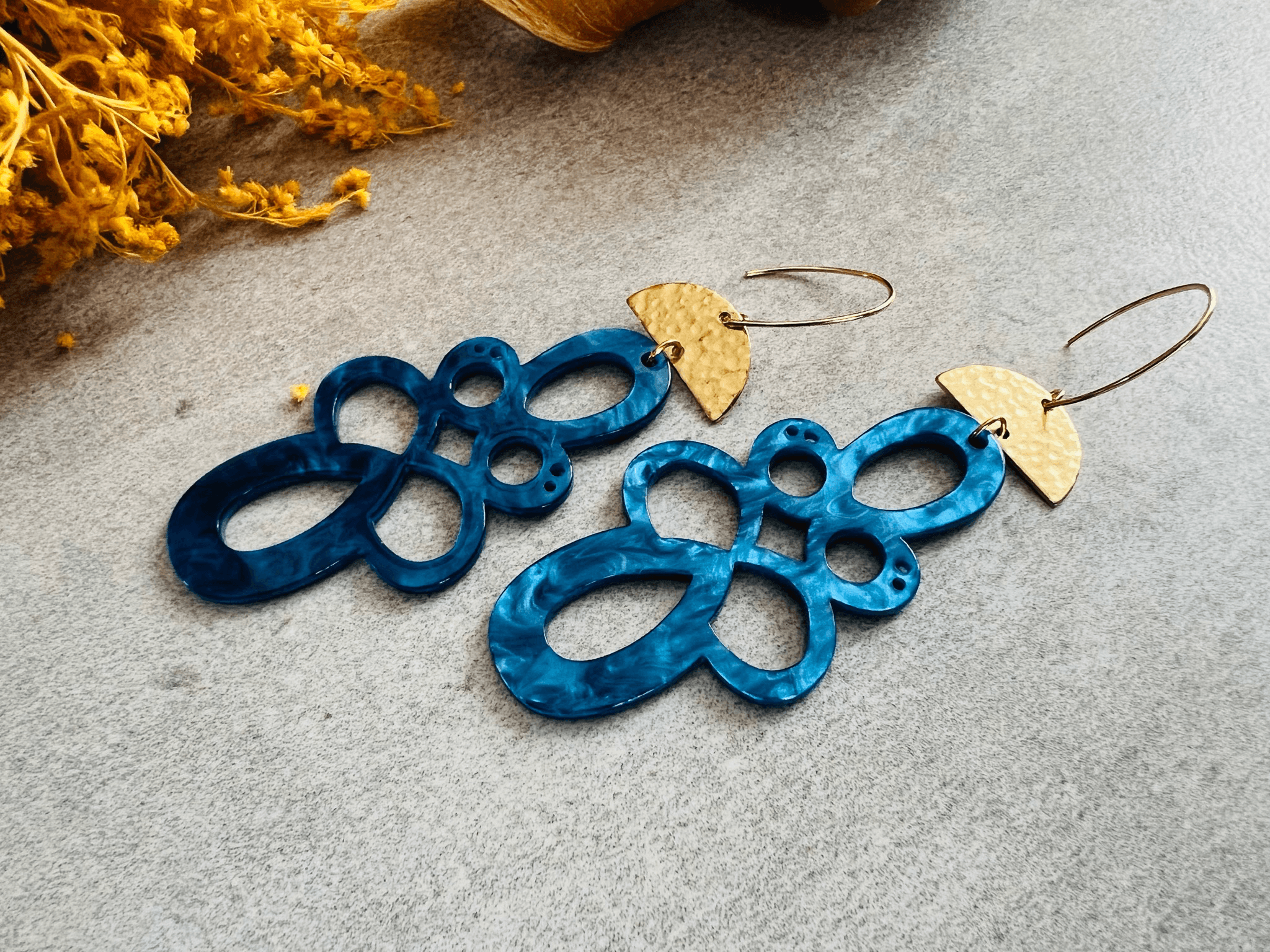 Boucles d’oreilles MIKAELA - Créations Uniques