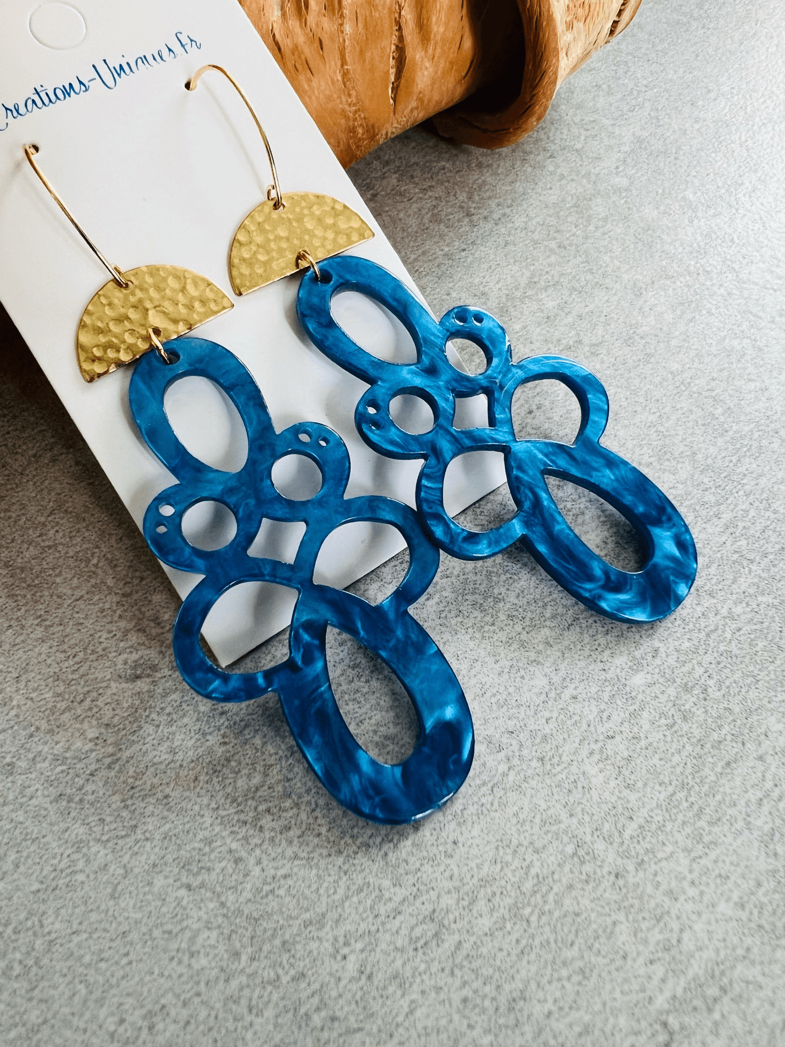 Boucles d’oreilles MIKAELA - Créations Uniques