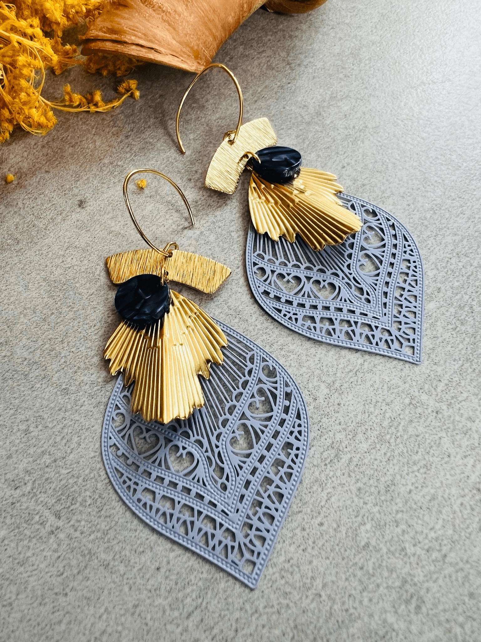 Boucles d’oreilles LUCINDA - Créations Uniques