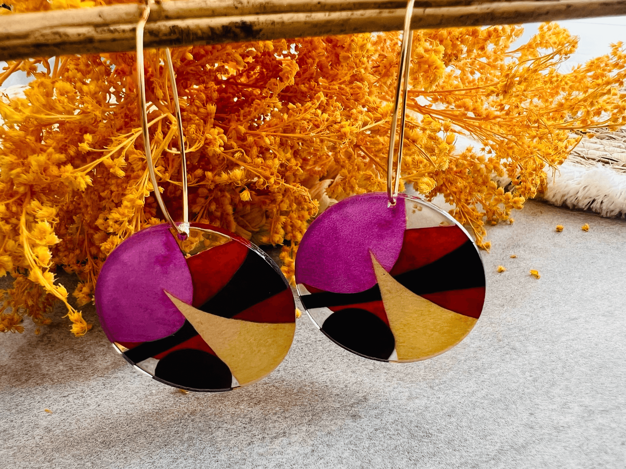 Boucles d’oreilles LEONOR - Créations Uniques