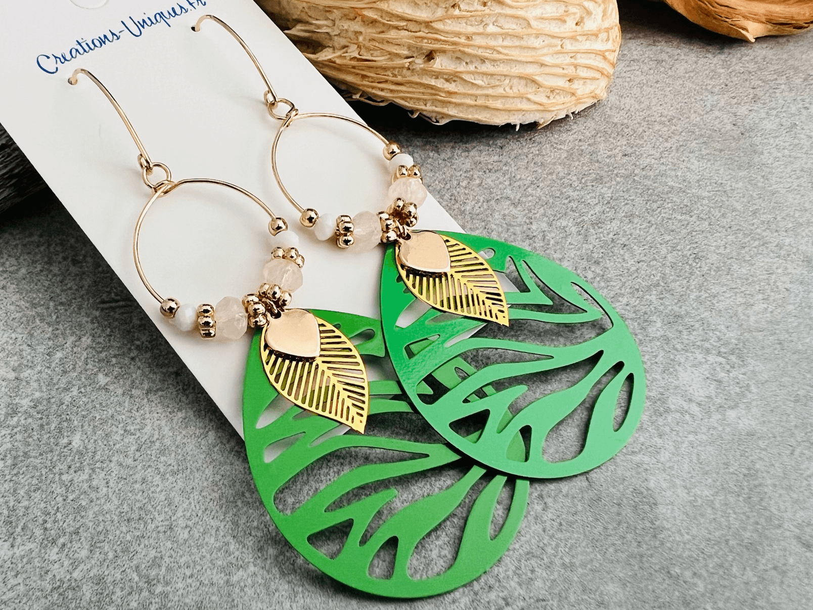 Boucles d’oreilles MARNIE - Créations Uniques