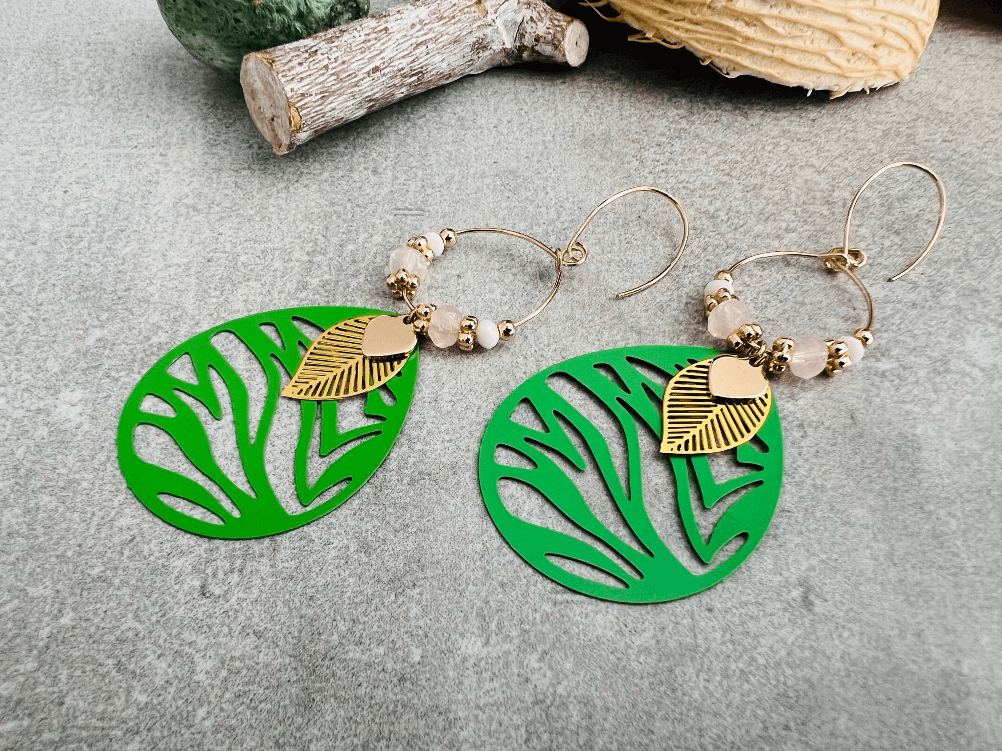 Boucles d’oreilles MARNIE - Créations Uniques