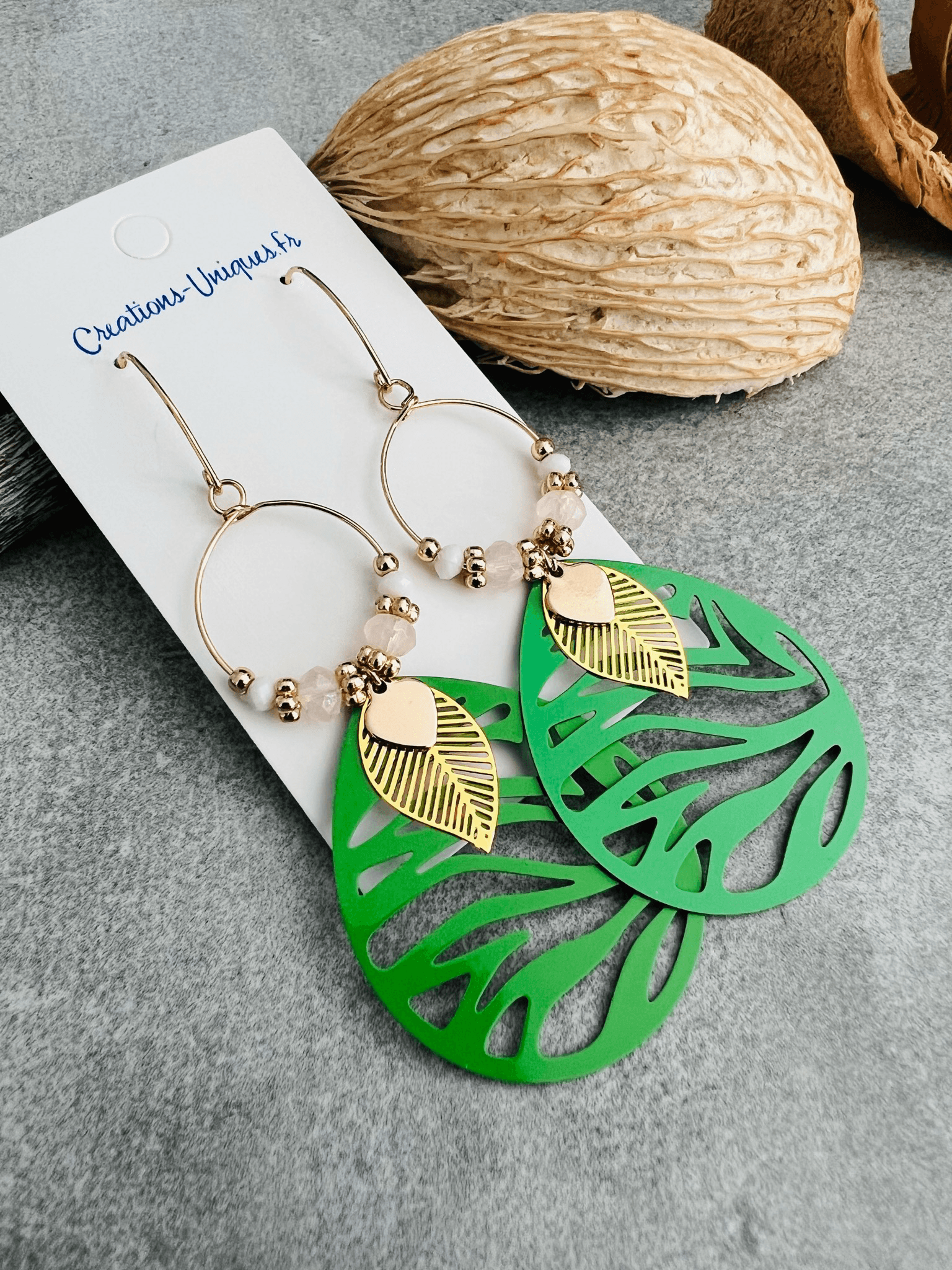 Boucles d’oreilles MARNIE - Créations Uniques