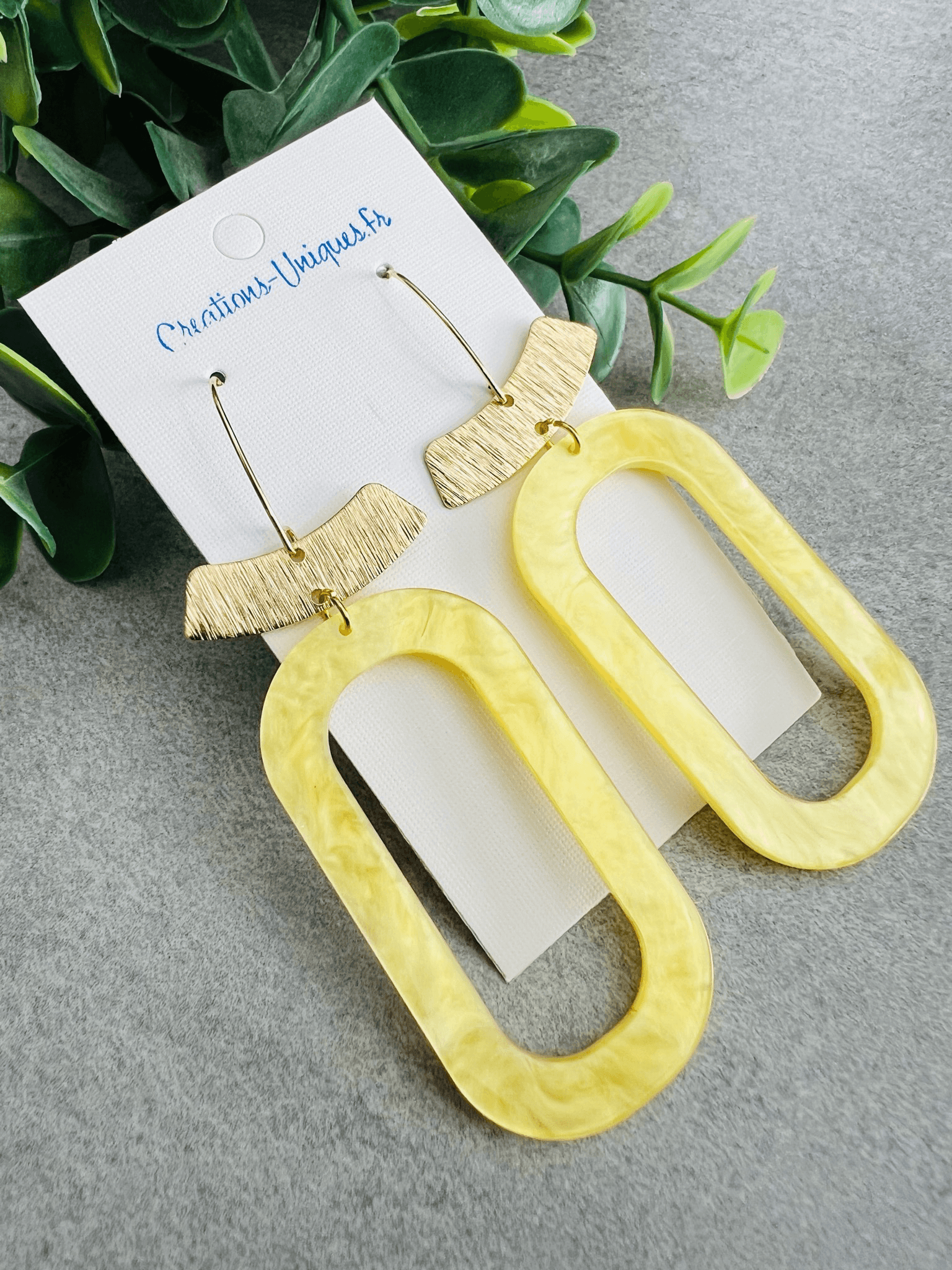 Boucles d’oreilles ROSANA - Créations Uniques