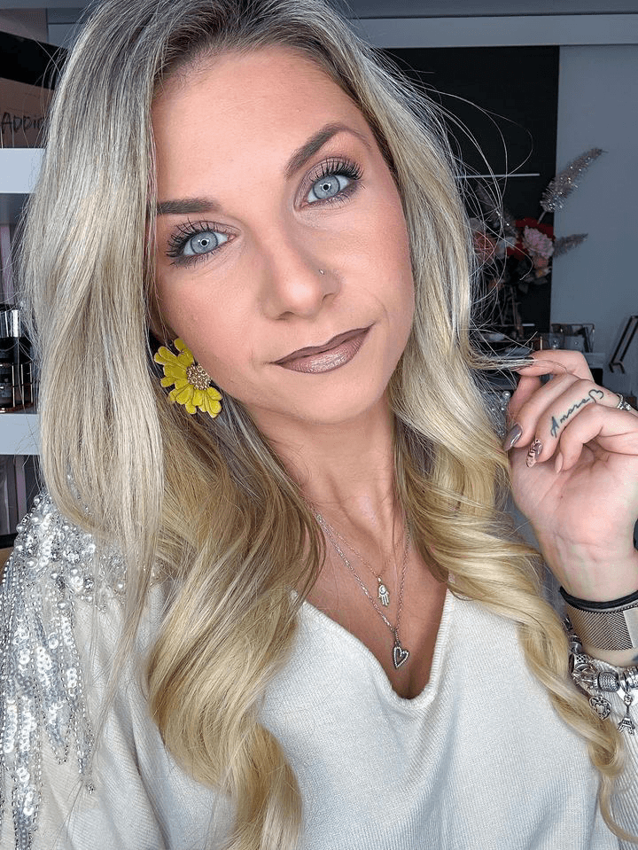 Boucles d’oreilles HILLARY fleurs pétales jaunes - Créations Uniques