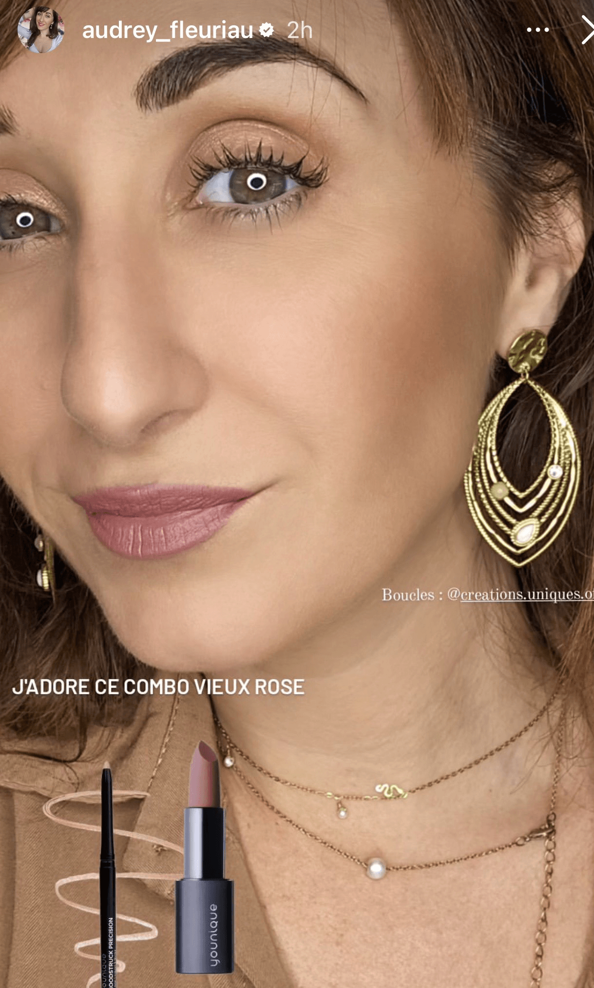 Boucles d’oreilles JOANNA gouttes dorées, bohème chic - Créations Uniques