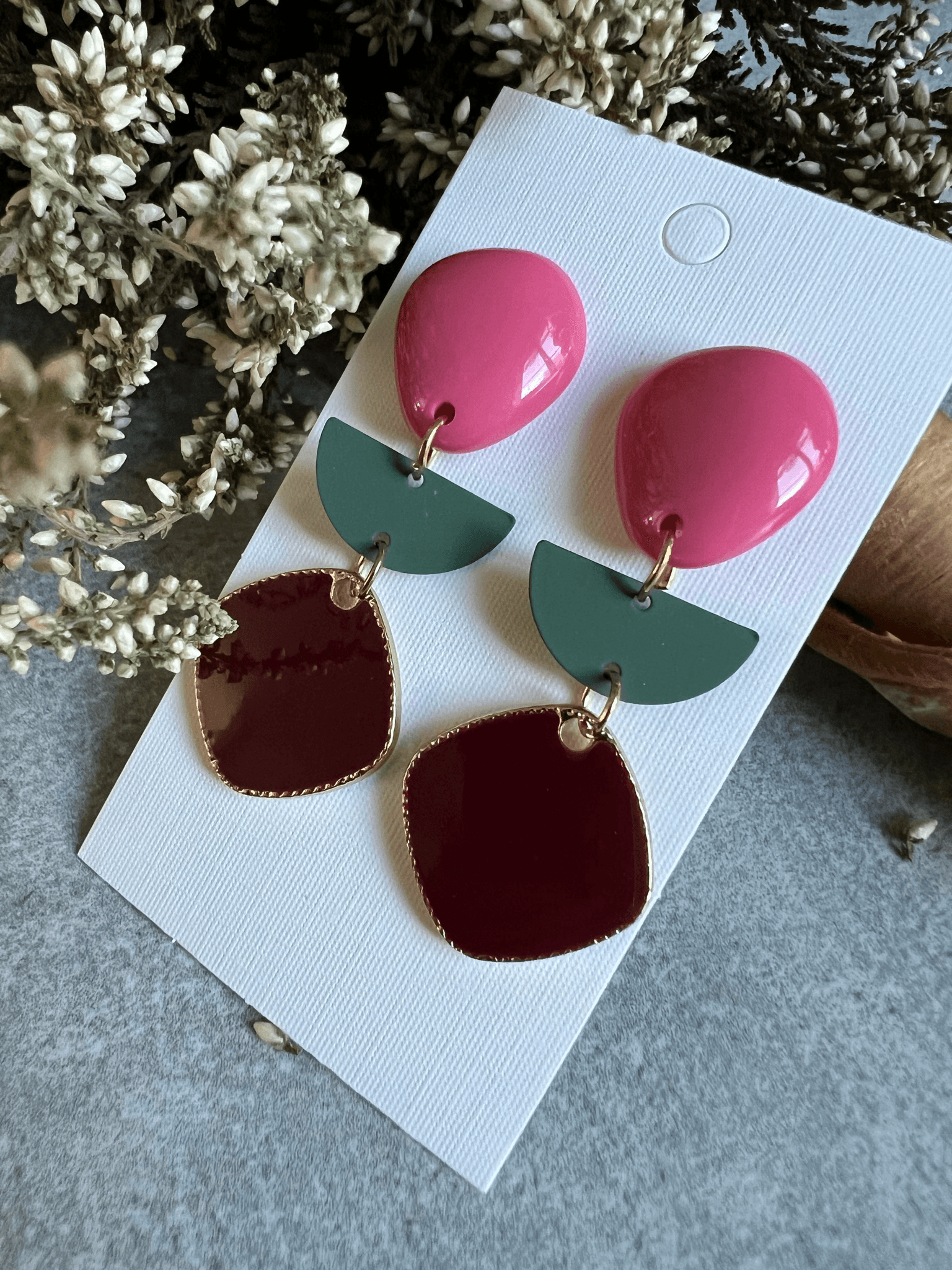 Boucles d’oreilles CHERYL - Créations Uniques