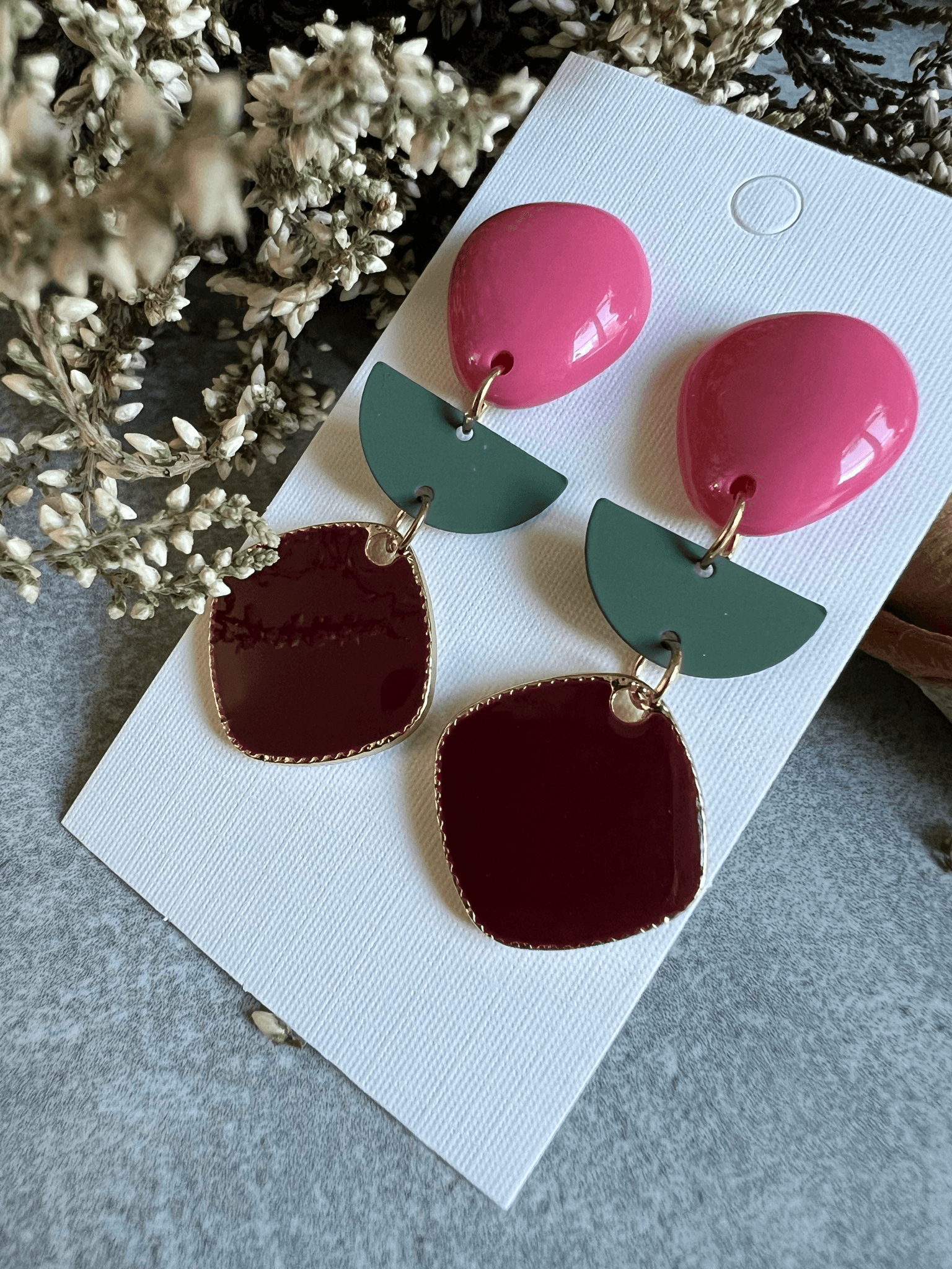 Boucles d’oreilles CHERYL - Créations Uniques