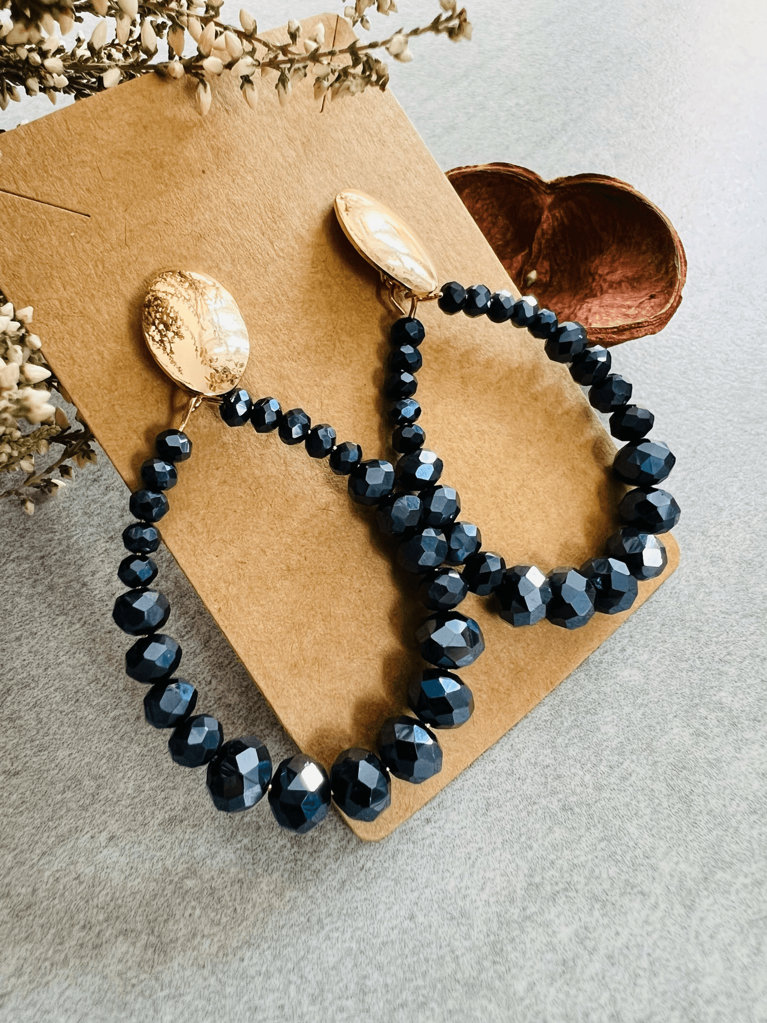 Boucles d’oreilles LYANA - Créations Uniques