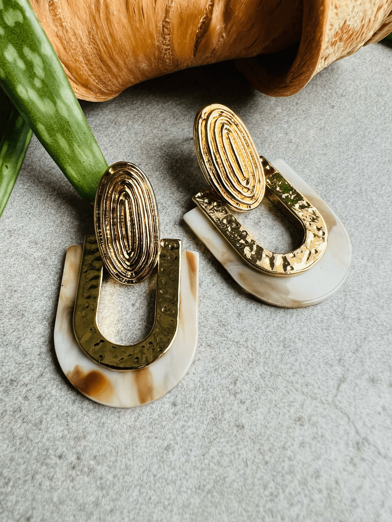 Boucles d’oreilles GINGER - Créations Uniques