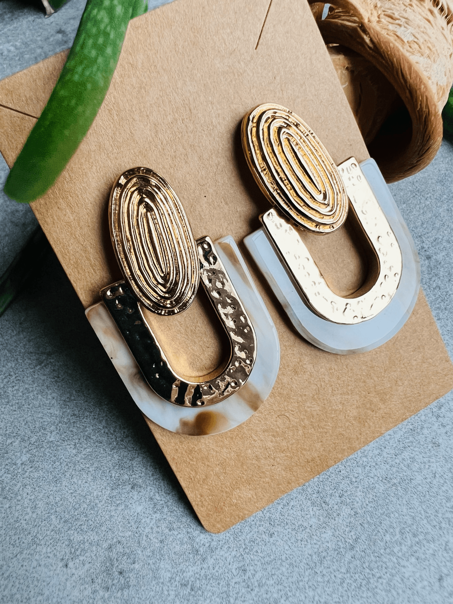 Boucles d’oreilles GINGER - Créations Uniques