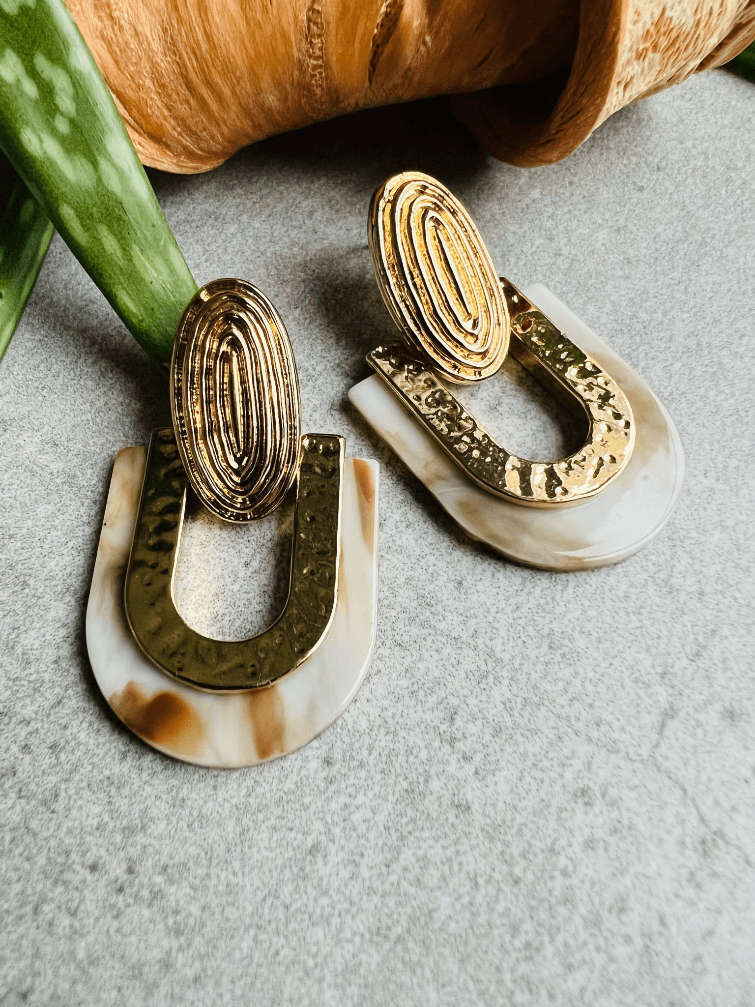 Boucles d’oreilles GINGER - Créations Uniques