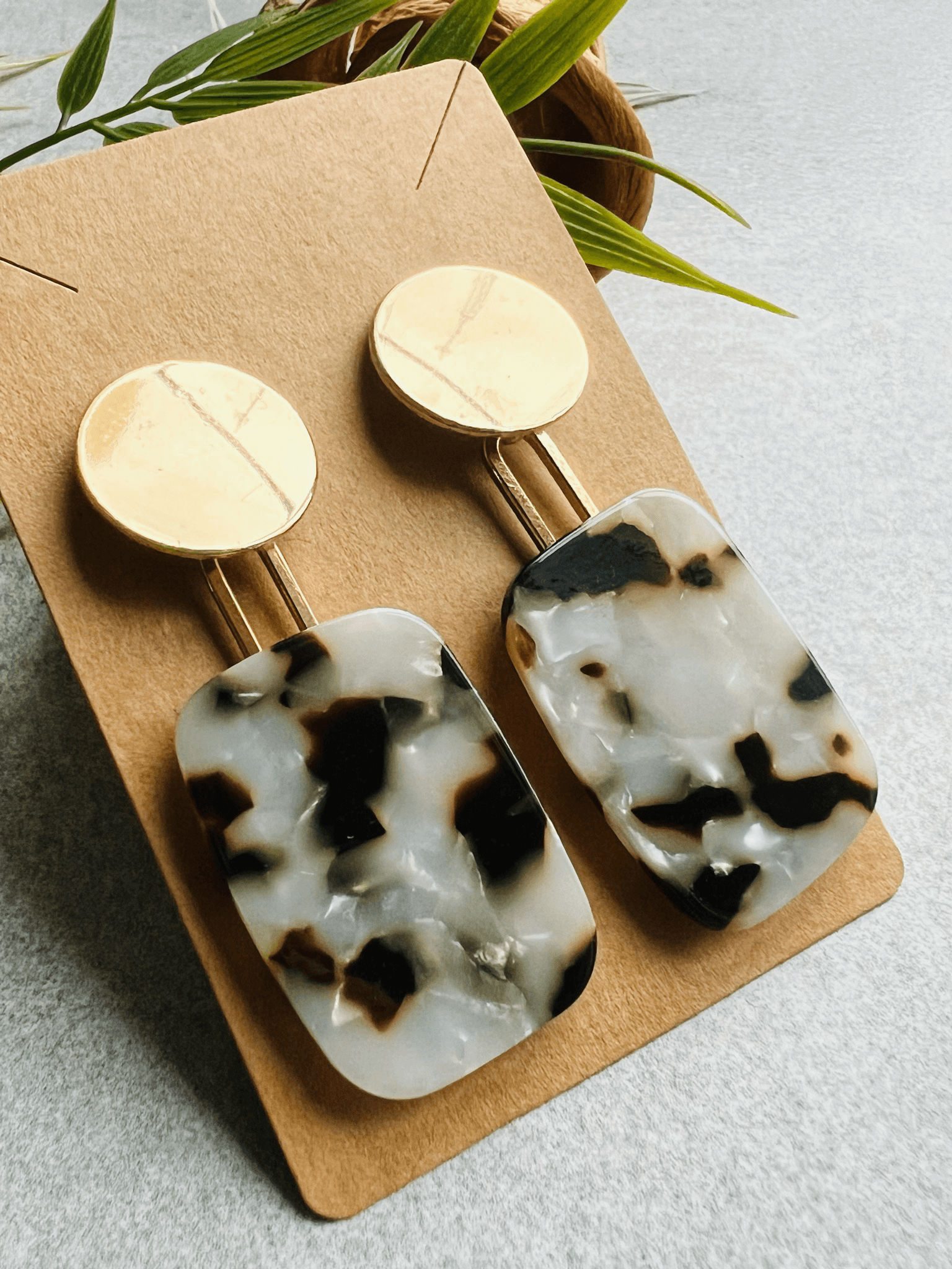 Boucles d’oreilles OLLIE - Créations Uniques