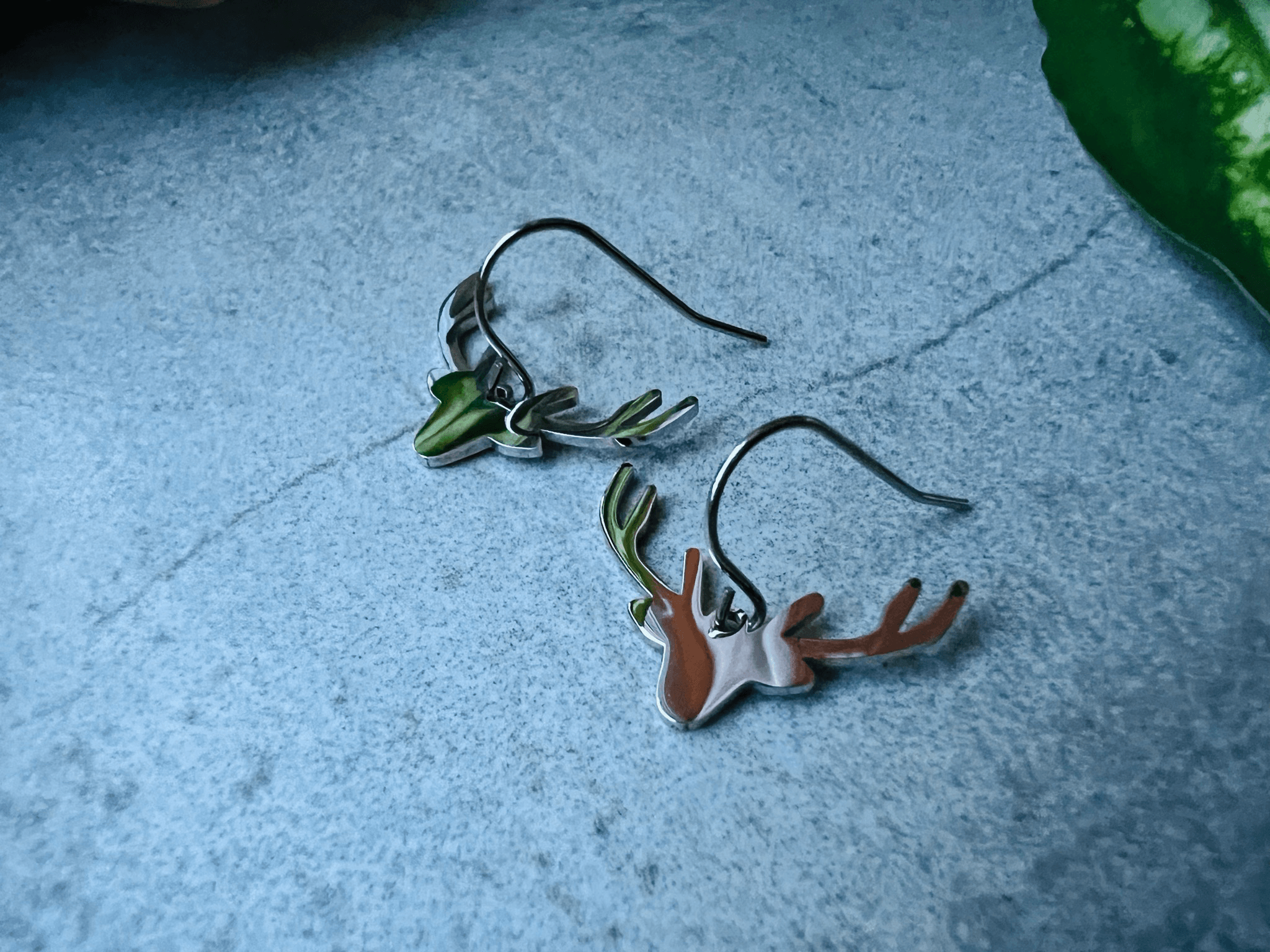 Boucles d’oreilles COMET mini rennes thème Noël - Créations Uniques