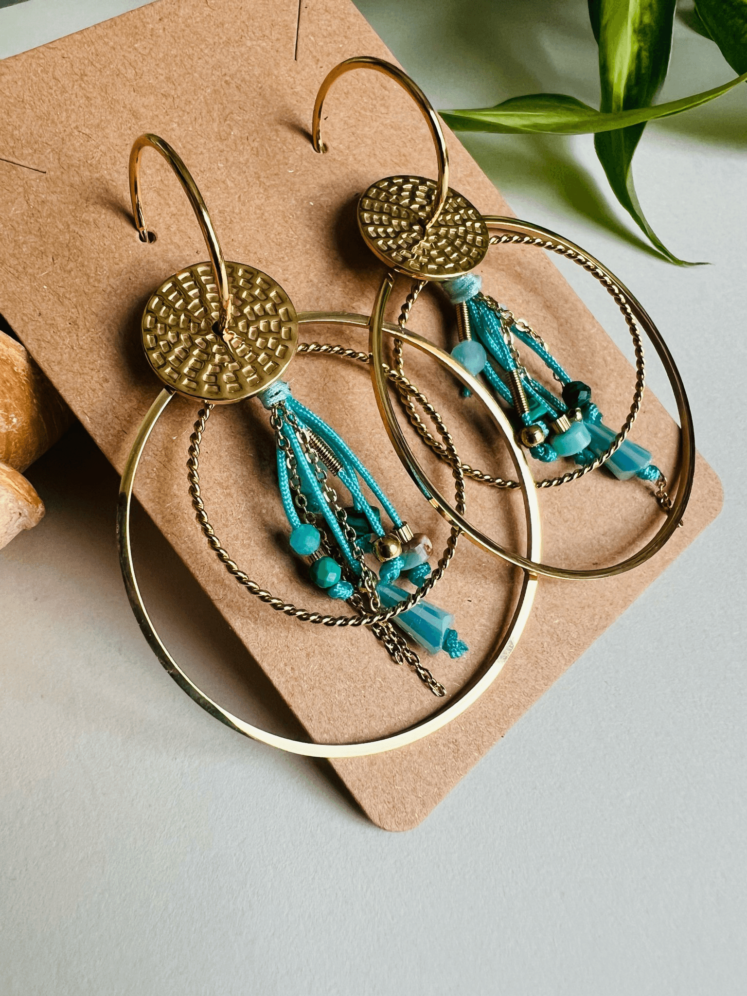 Boucles d’oreilles SHERAZADE - Créations Uniques