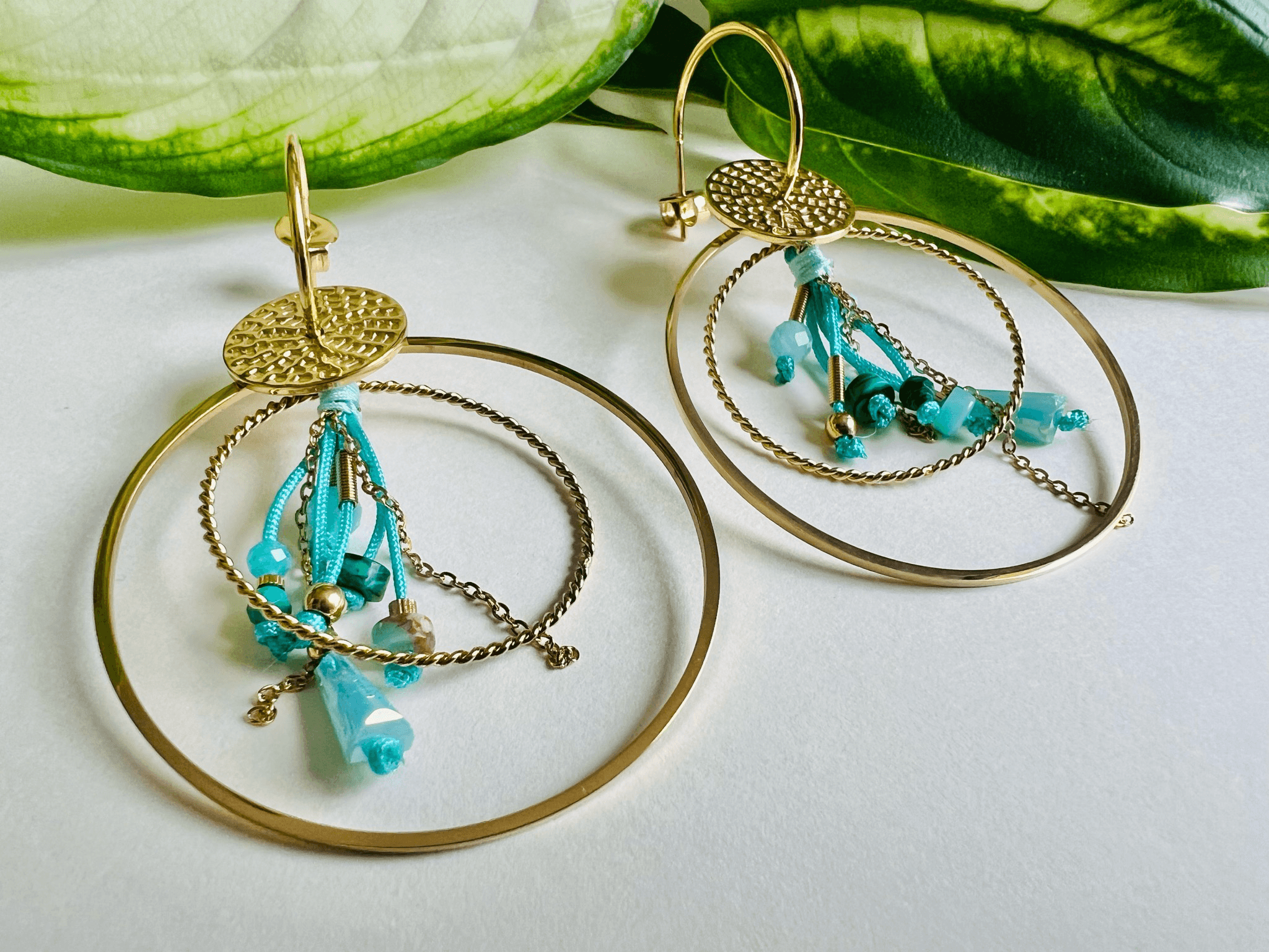 Boucles d’oreilles SHERAZADE - Créations Uniques