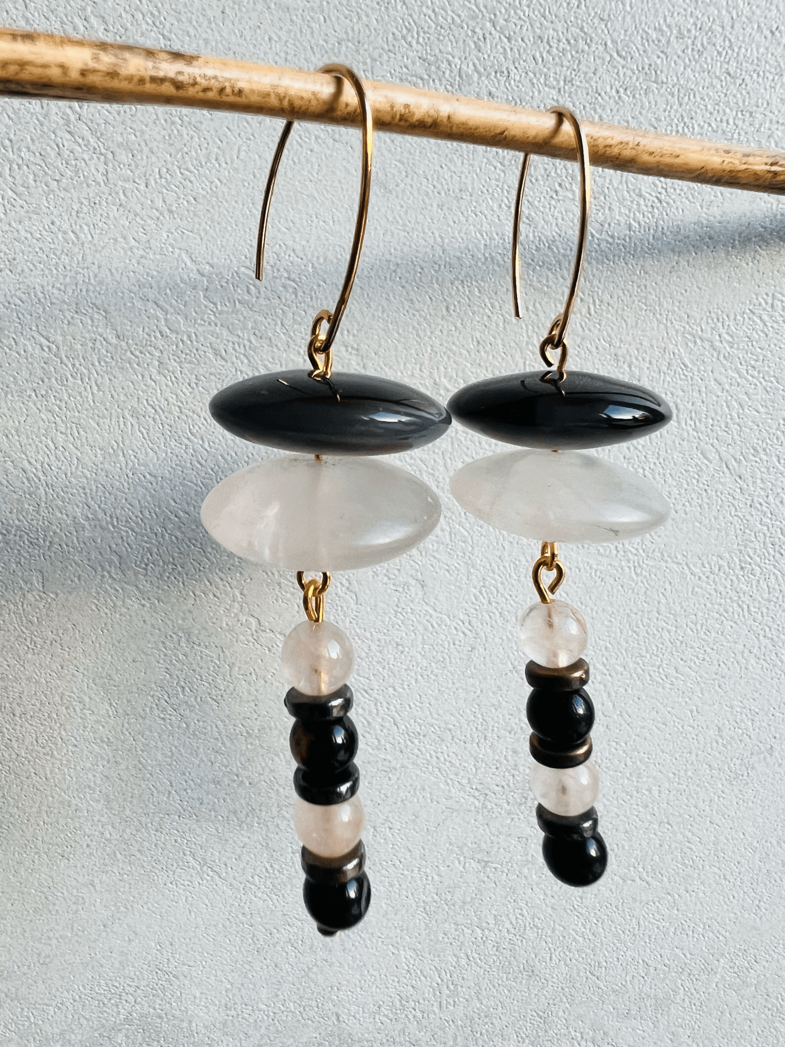 Boucles d’oreilles perles DANY - Créations Uniques - Créations Uniques