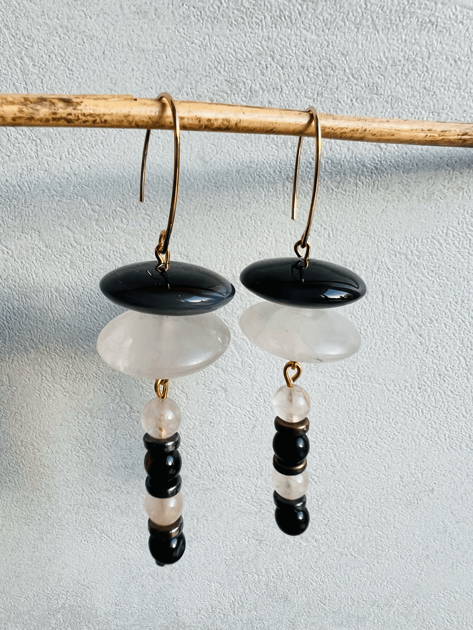 Boucles d’oreilles perles DANY - Créations Uniques - Créations Uniques