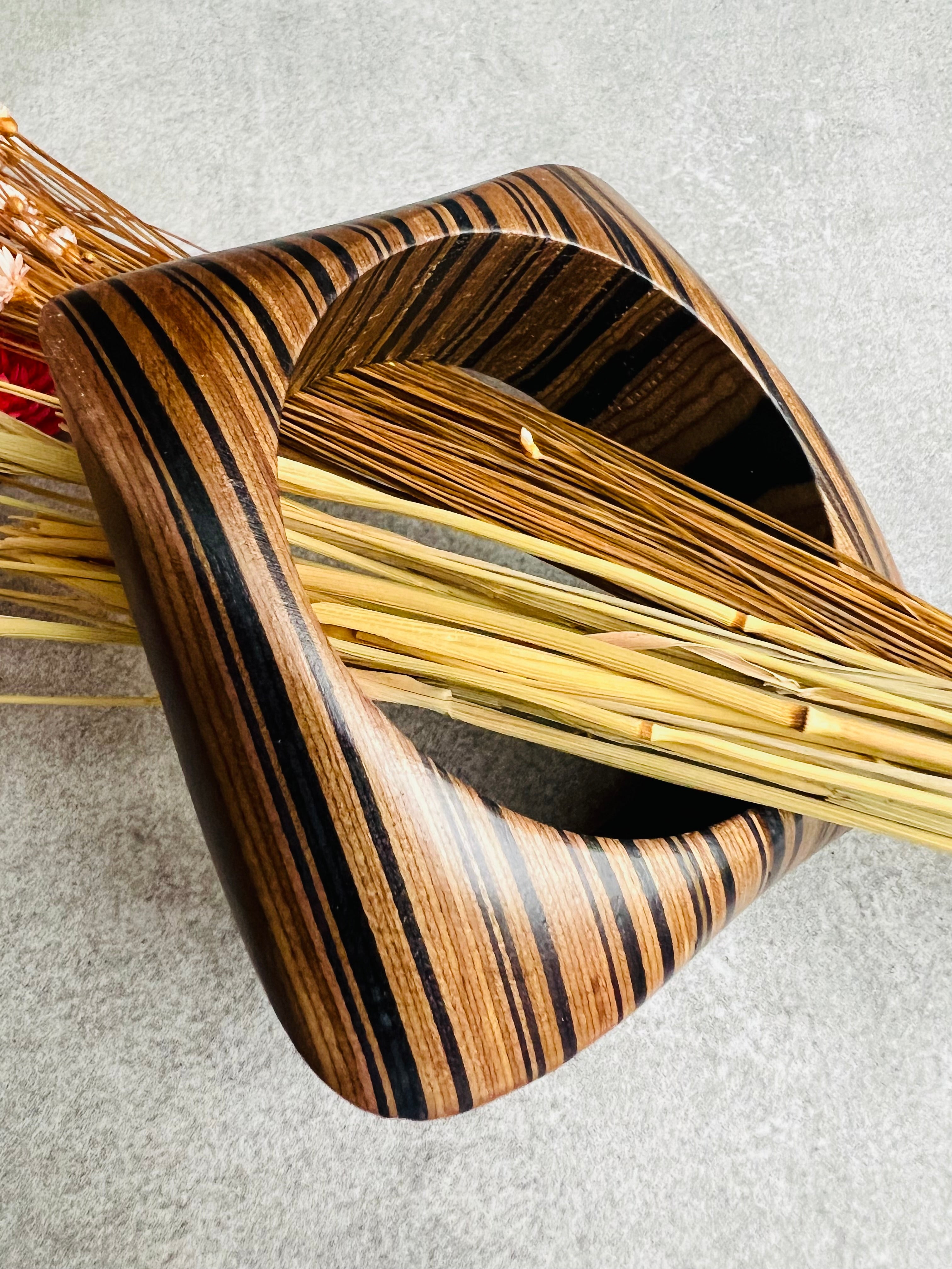 Bracelet FERGIE bois - Créations Uniques