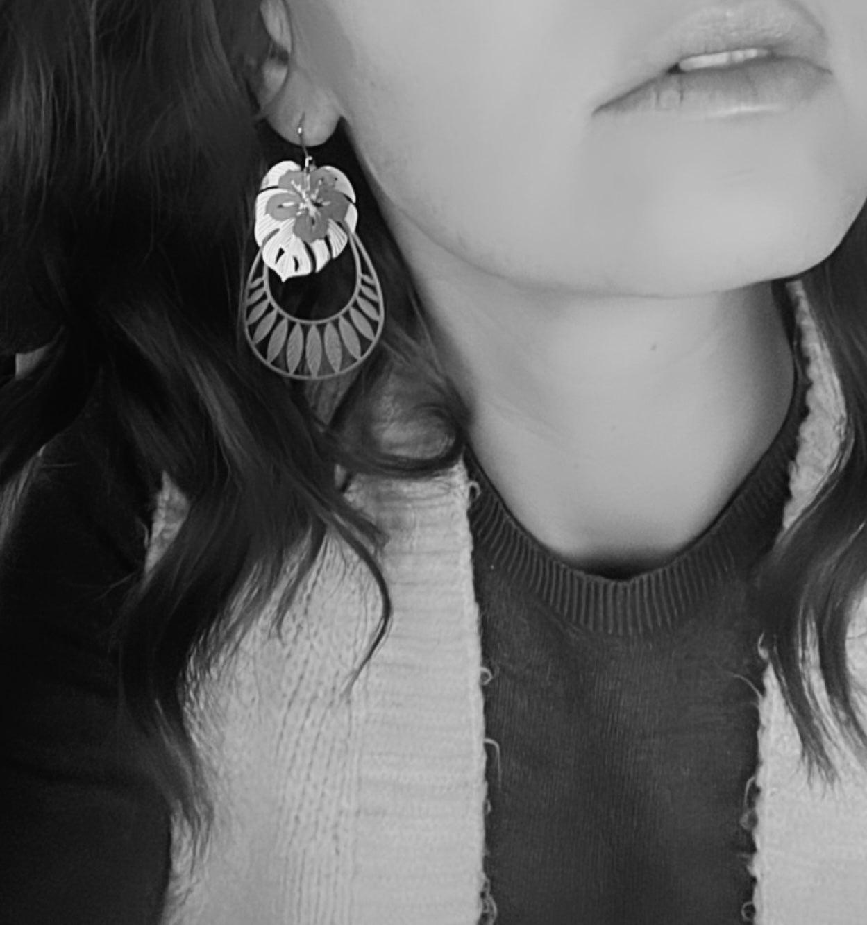 Boucles d’oreilles LUANA - Créations Uniques - Créations Uniques