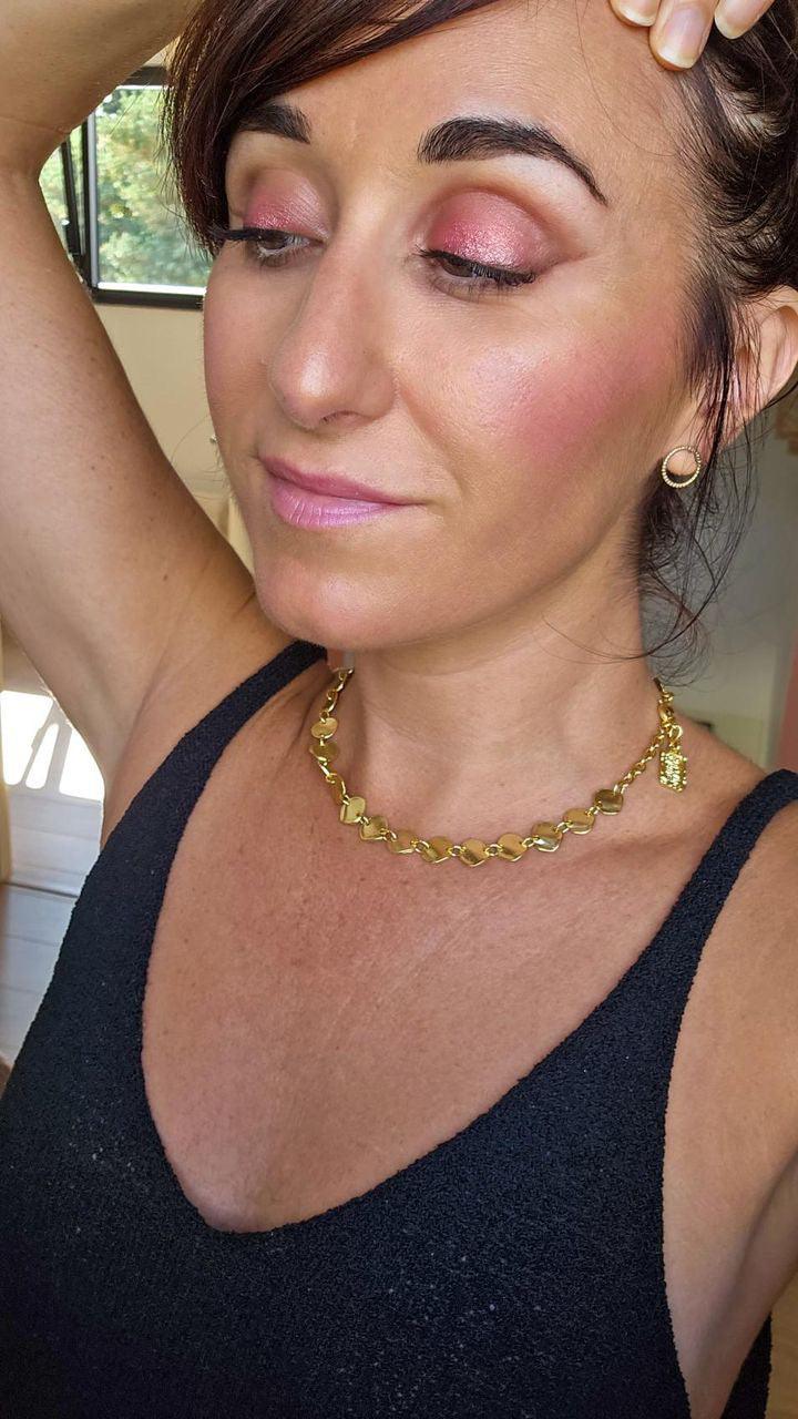 N68935 Collier court mini pièce - Karine Sultan - Créations Uniques