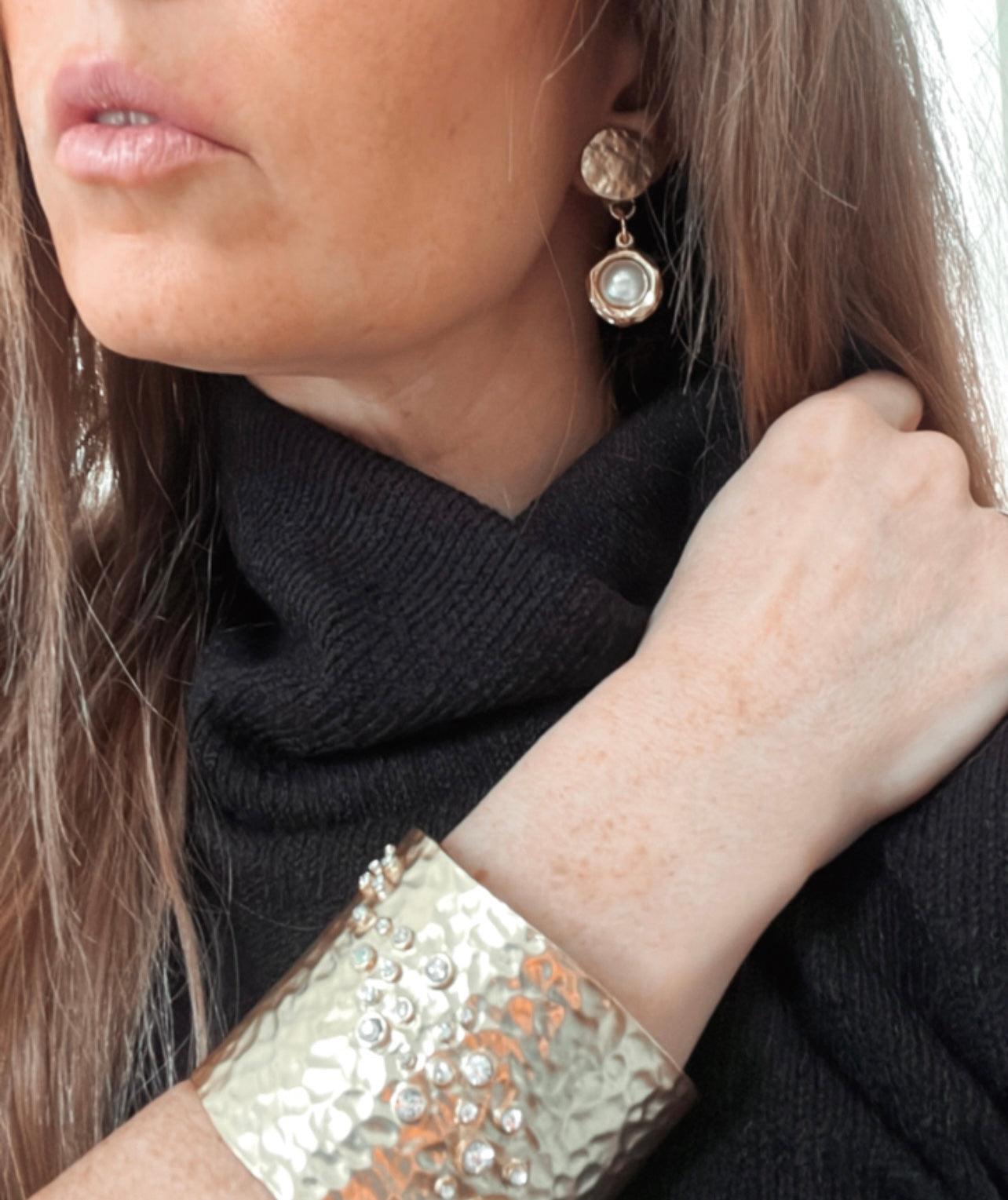 E70676 Boucles d'oreilles Karine Sultan - Créations Uniques