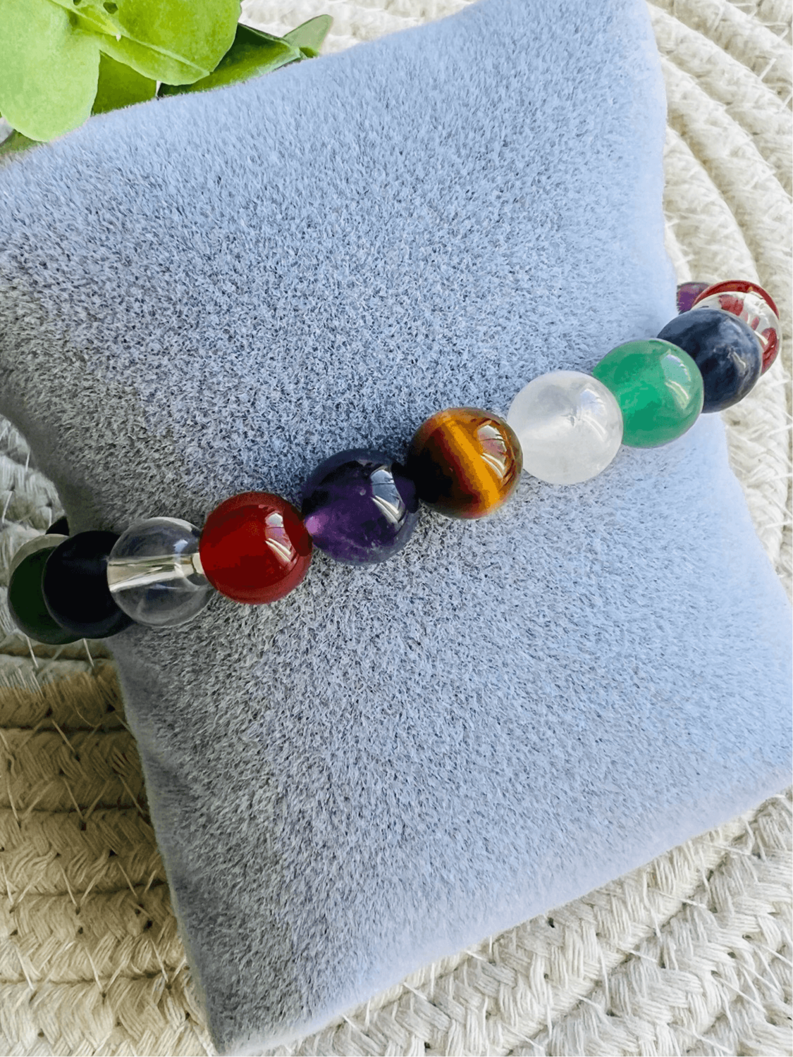 Bracelet de perles 7 CHAKRAS - Créations Uniques