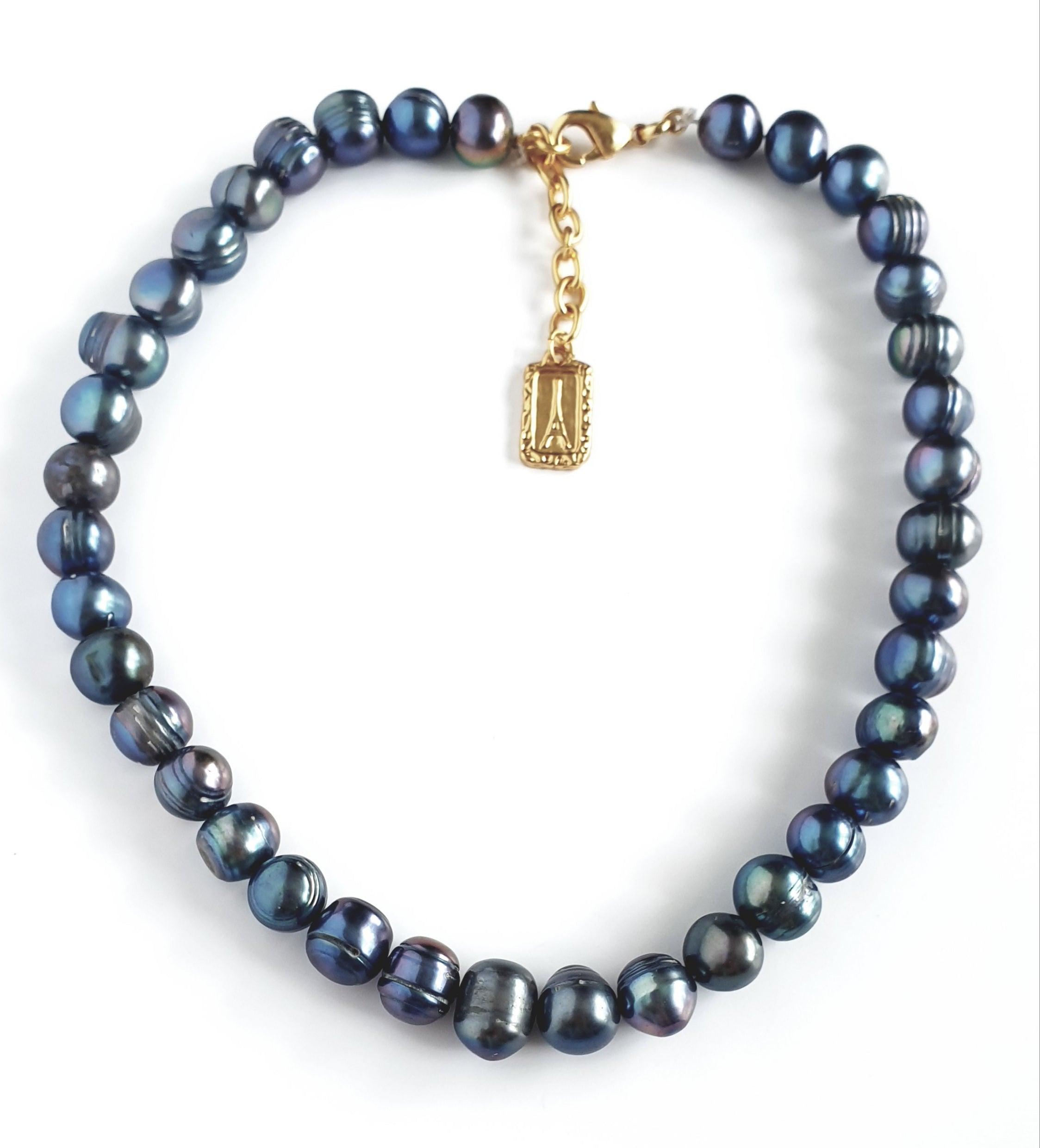 N69034 Collier Rang de Perles - Karine Sultan - Créations Uniques