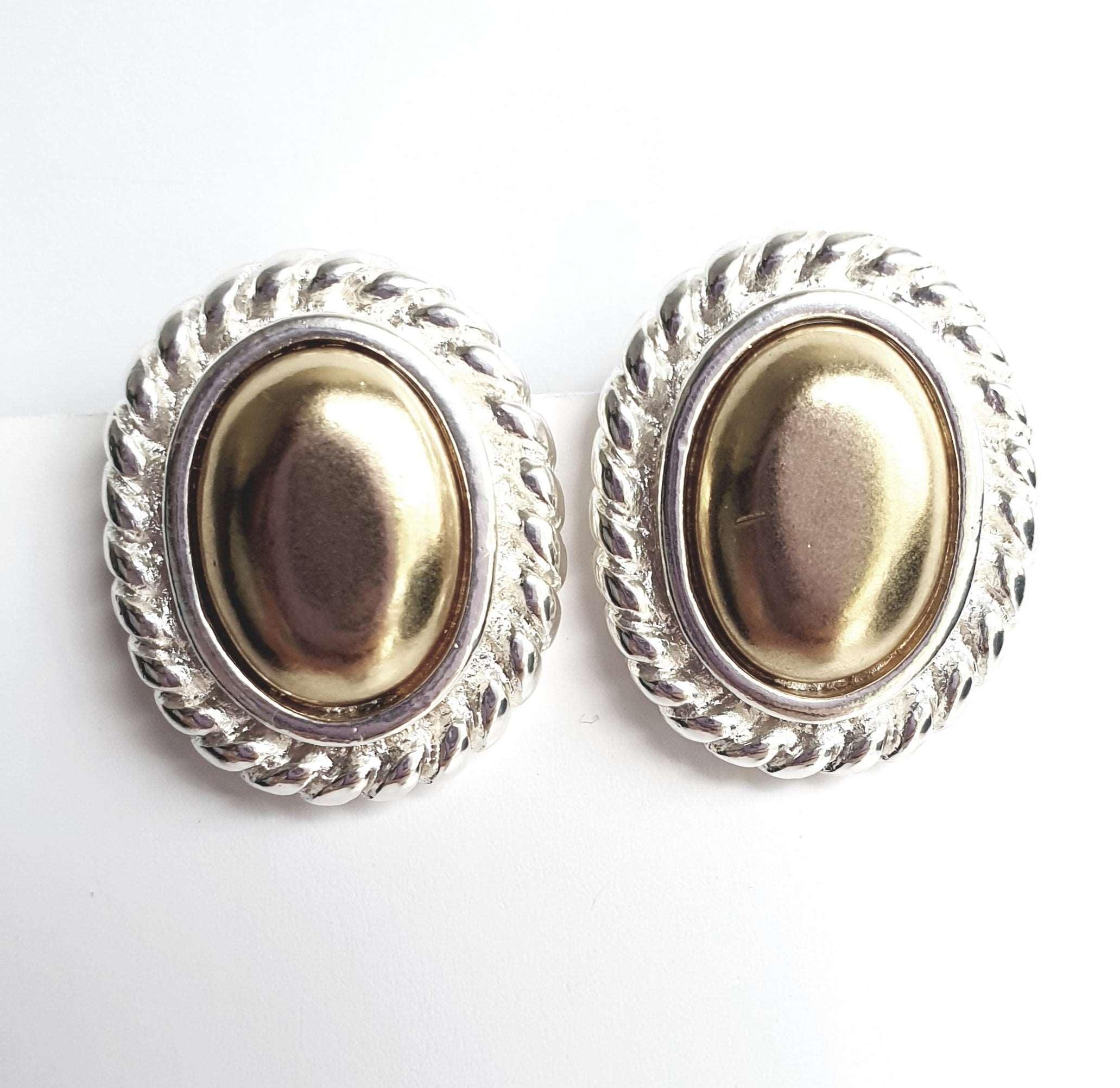 E62092 Boucles d'oreilles clips - Karine Sultan - Créations Uniques