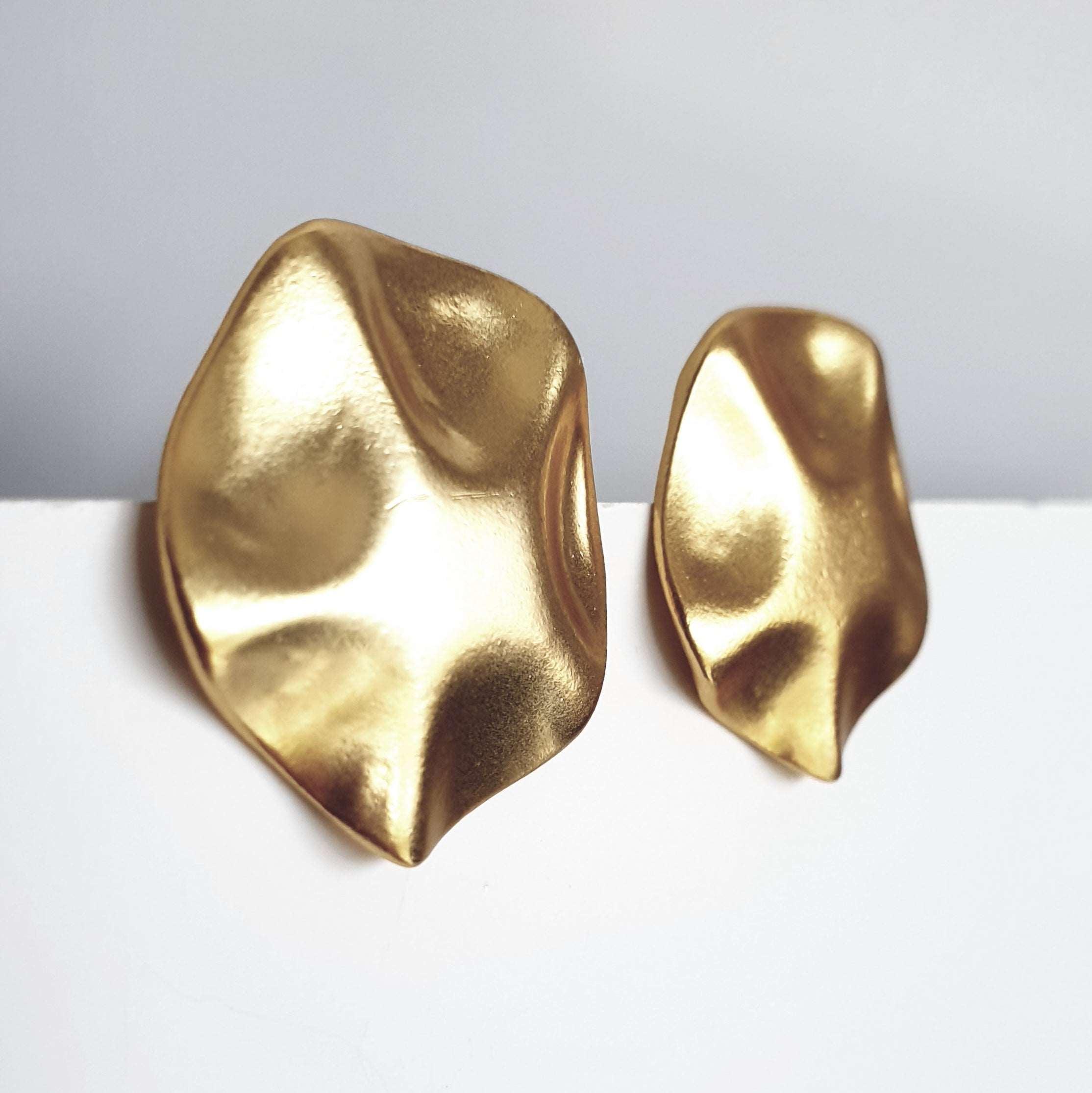 E68037 Boucles d'oreilles clips - Karine Sultan - Créations Uniques