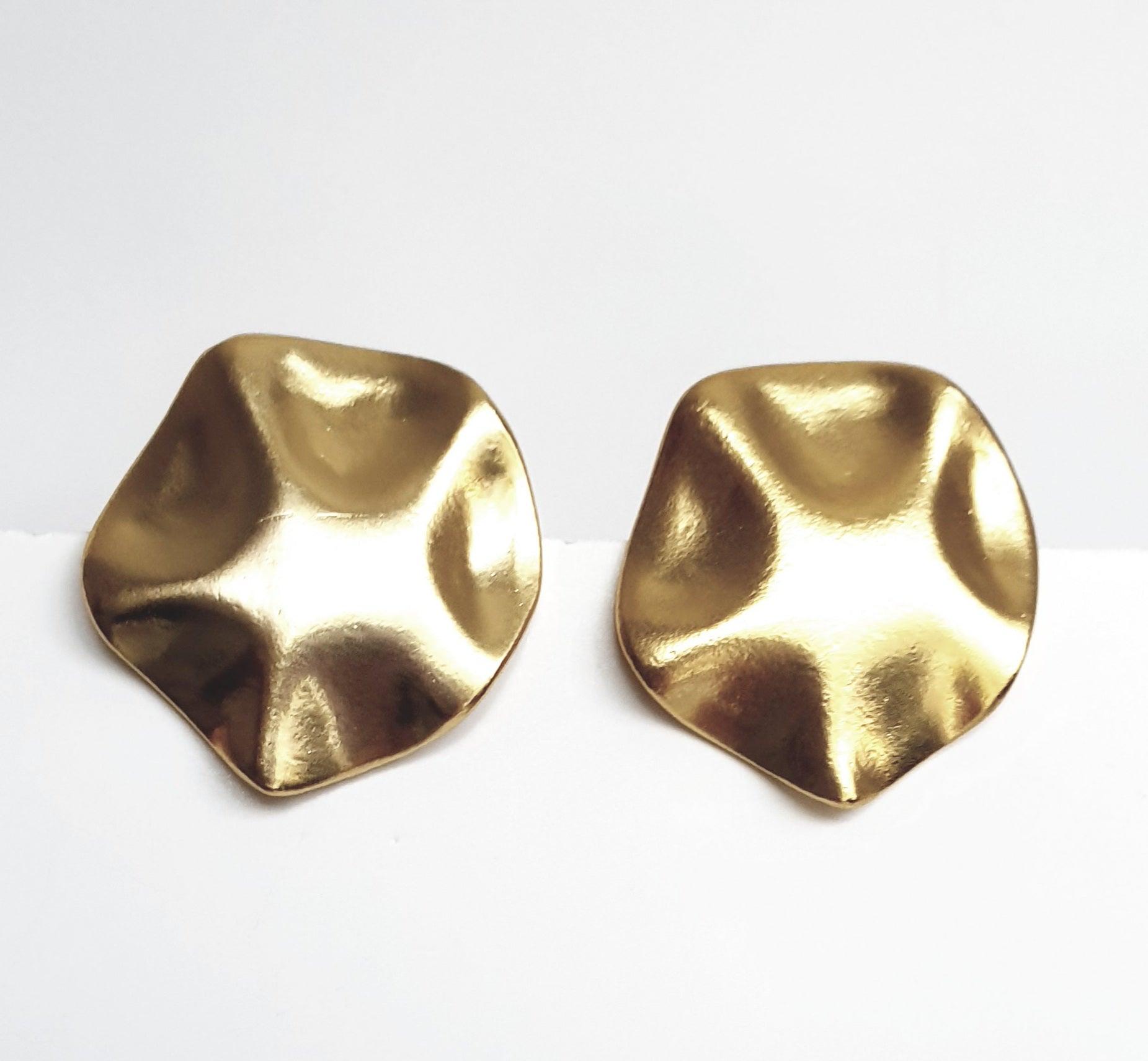 E68037 Boucles d'oreilles clips - Karine Sultan - Créations Uniques