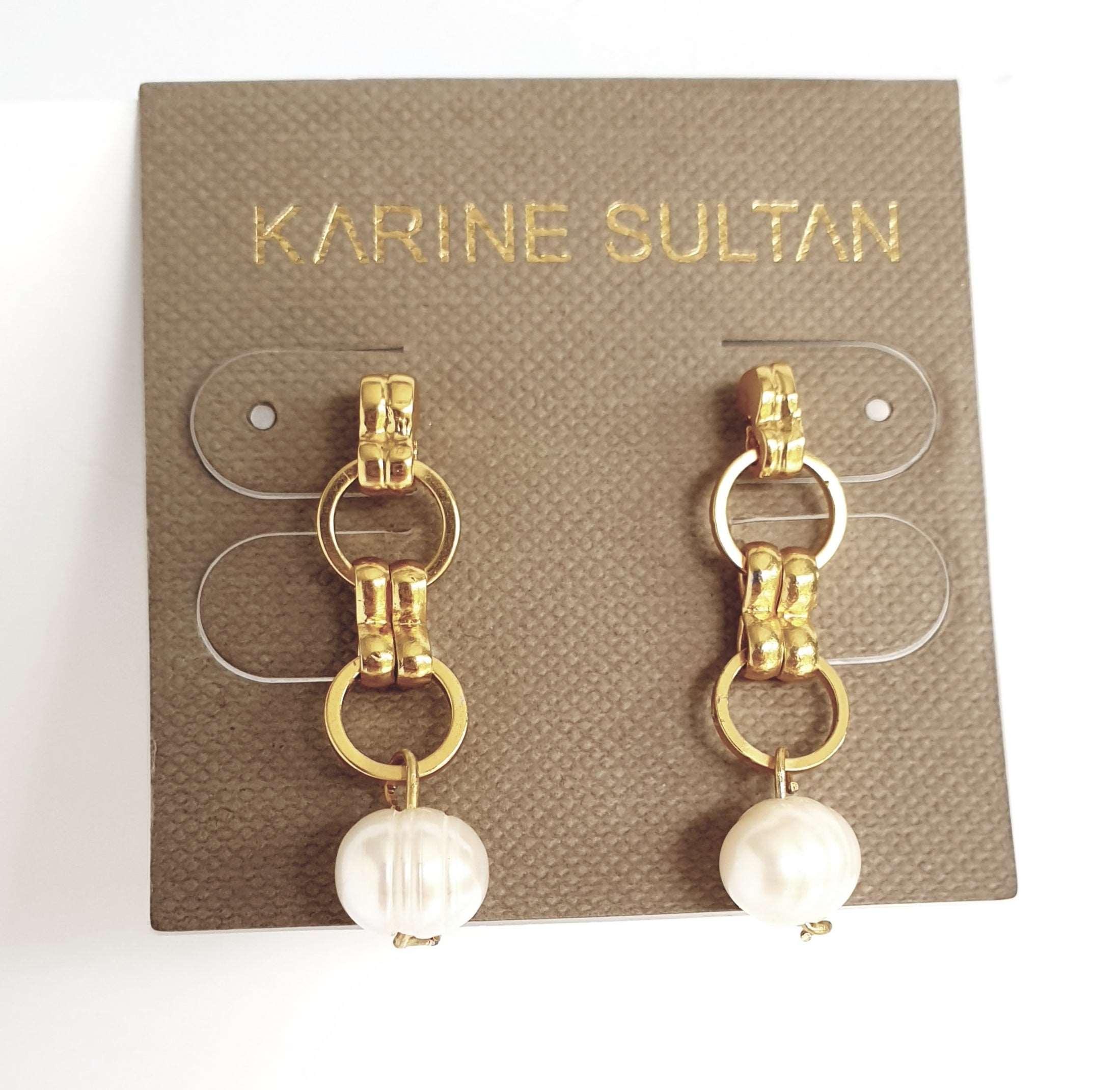 E71701 Boucles d'oreilles - Karine Sultan - Créations Uniques