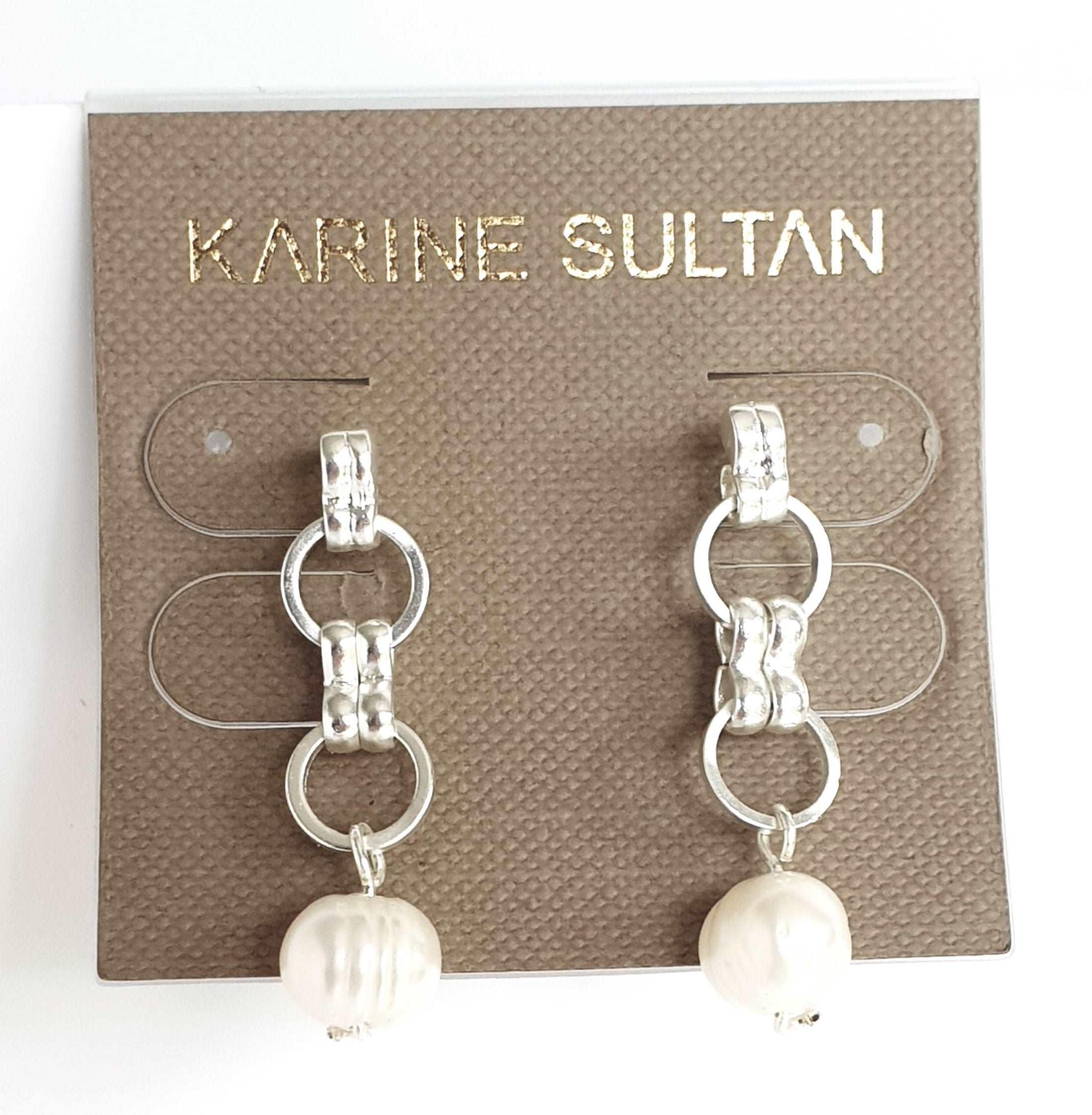 E71701 Boucles d'oreilles - Karine Sultan - Créations Uniques