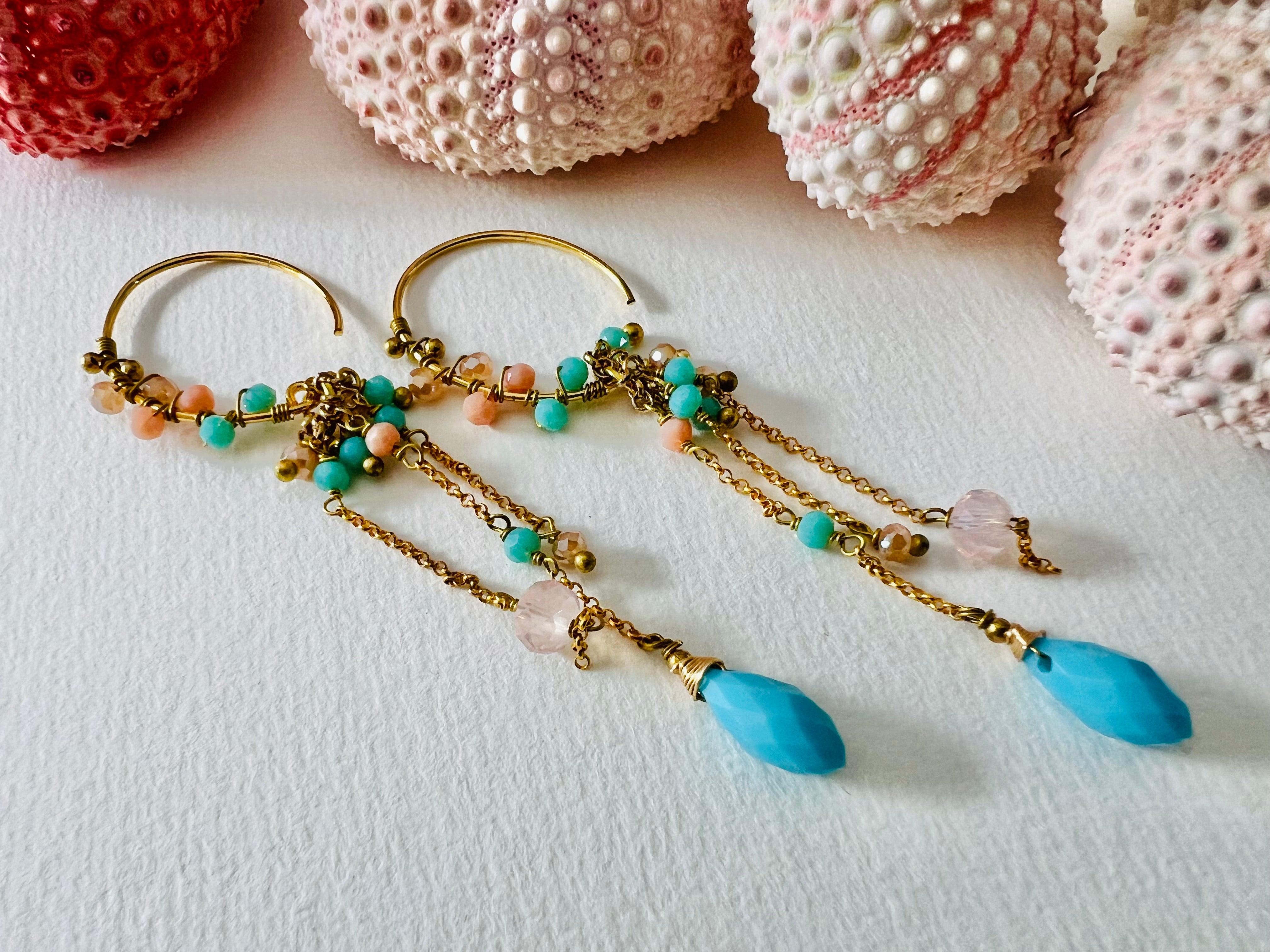 Boucles d’oreilles JOHANNA - Créations Uniques