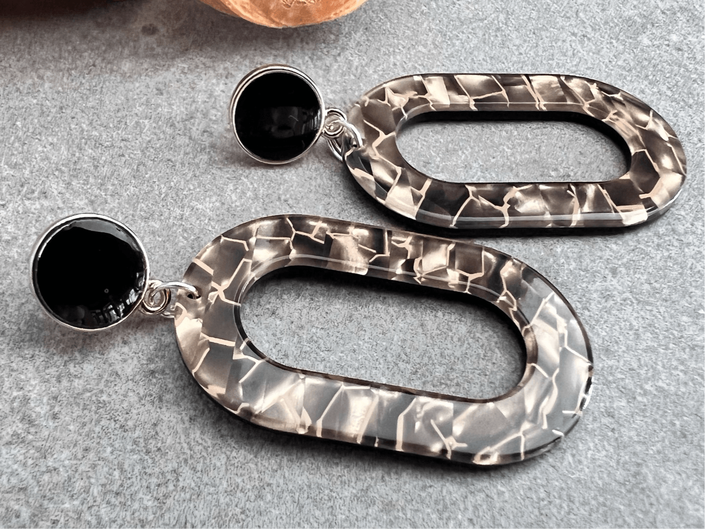 Boucles d’oreilles VIRGINIE - Créations Uniques