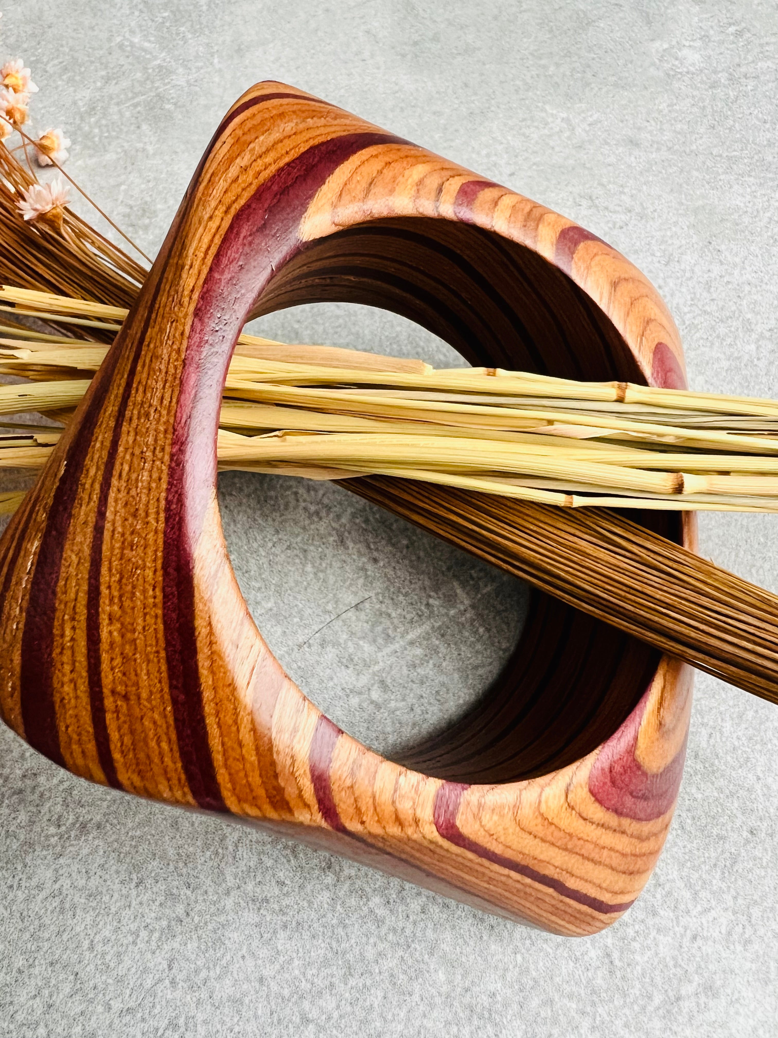 Bracelet FERGIE bois - Créations Uniques