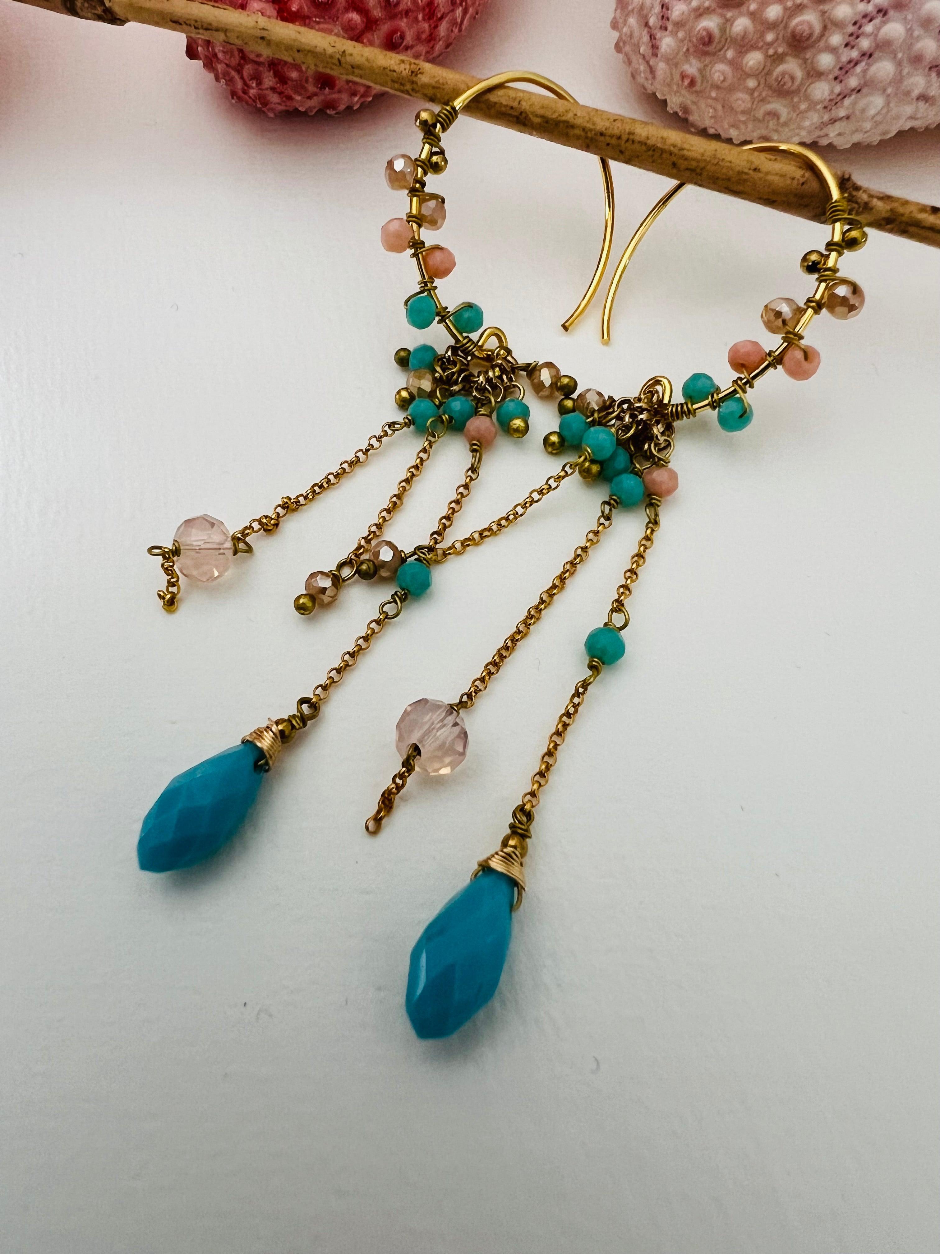 Boucles d’oreilles JOHANNA - Créations Uniques