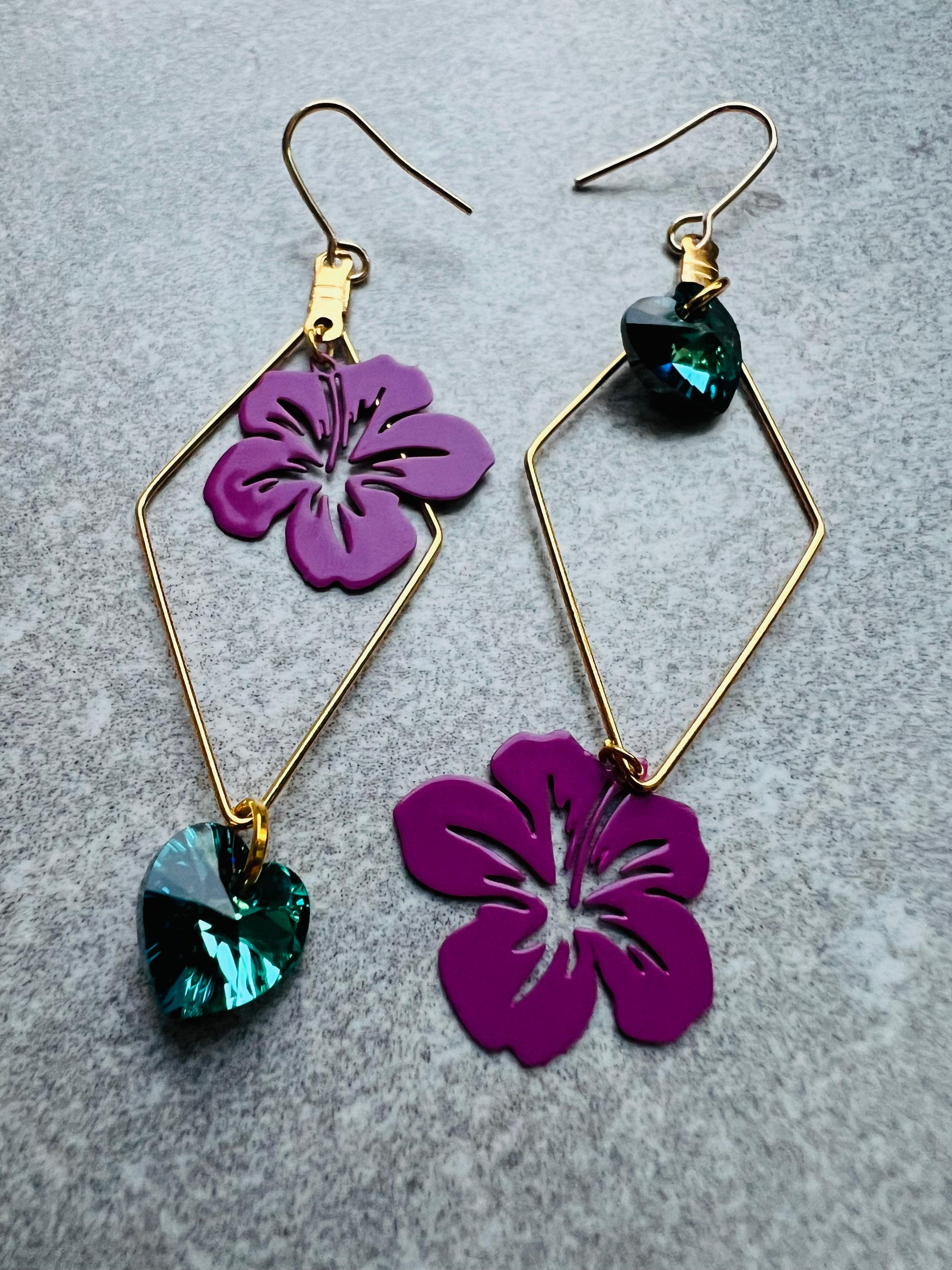 Boucles d’oreilles AYMELINE - Créations Uniques