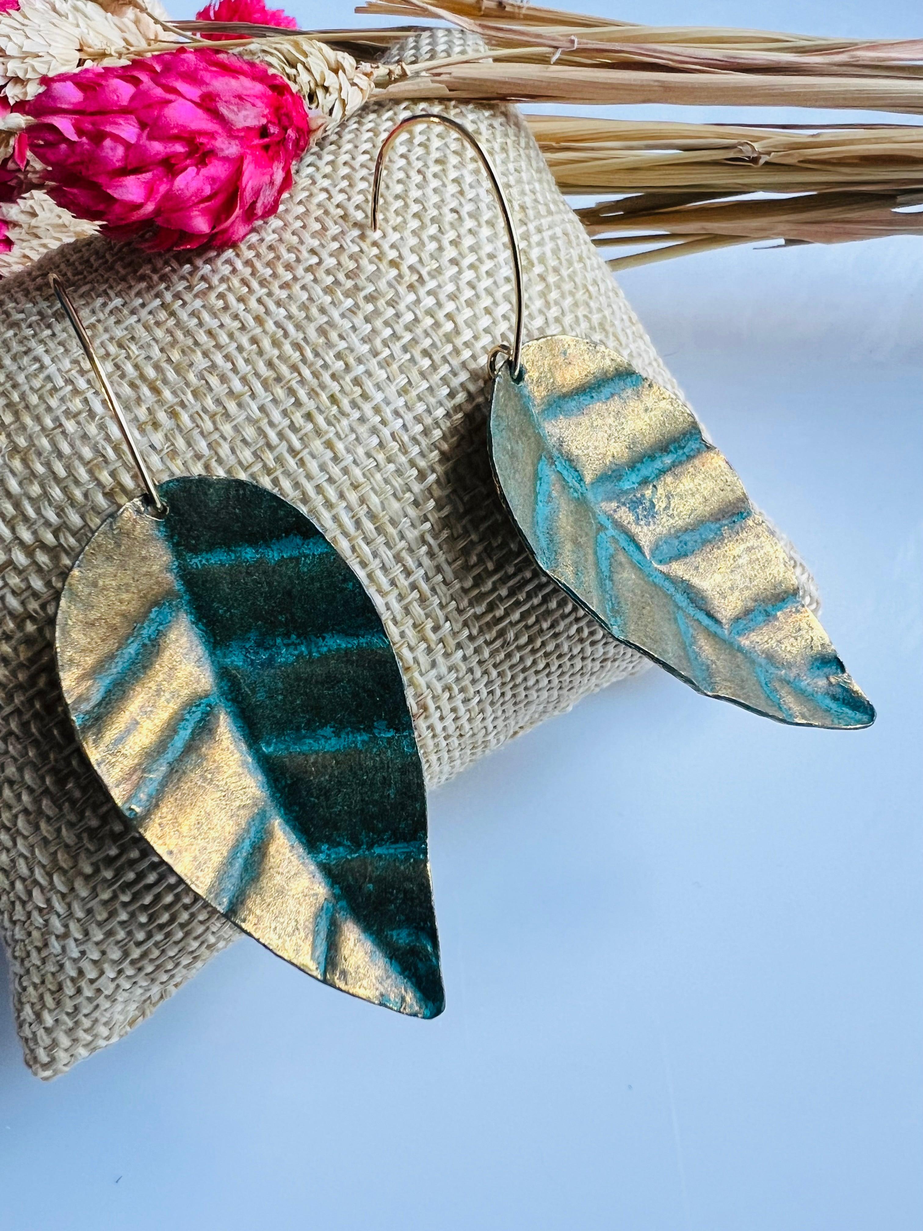 Boucles d’oreilles TAMARA style bohème - Créations Uniques - Créations Uniques