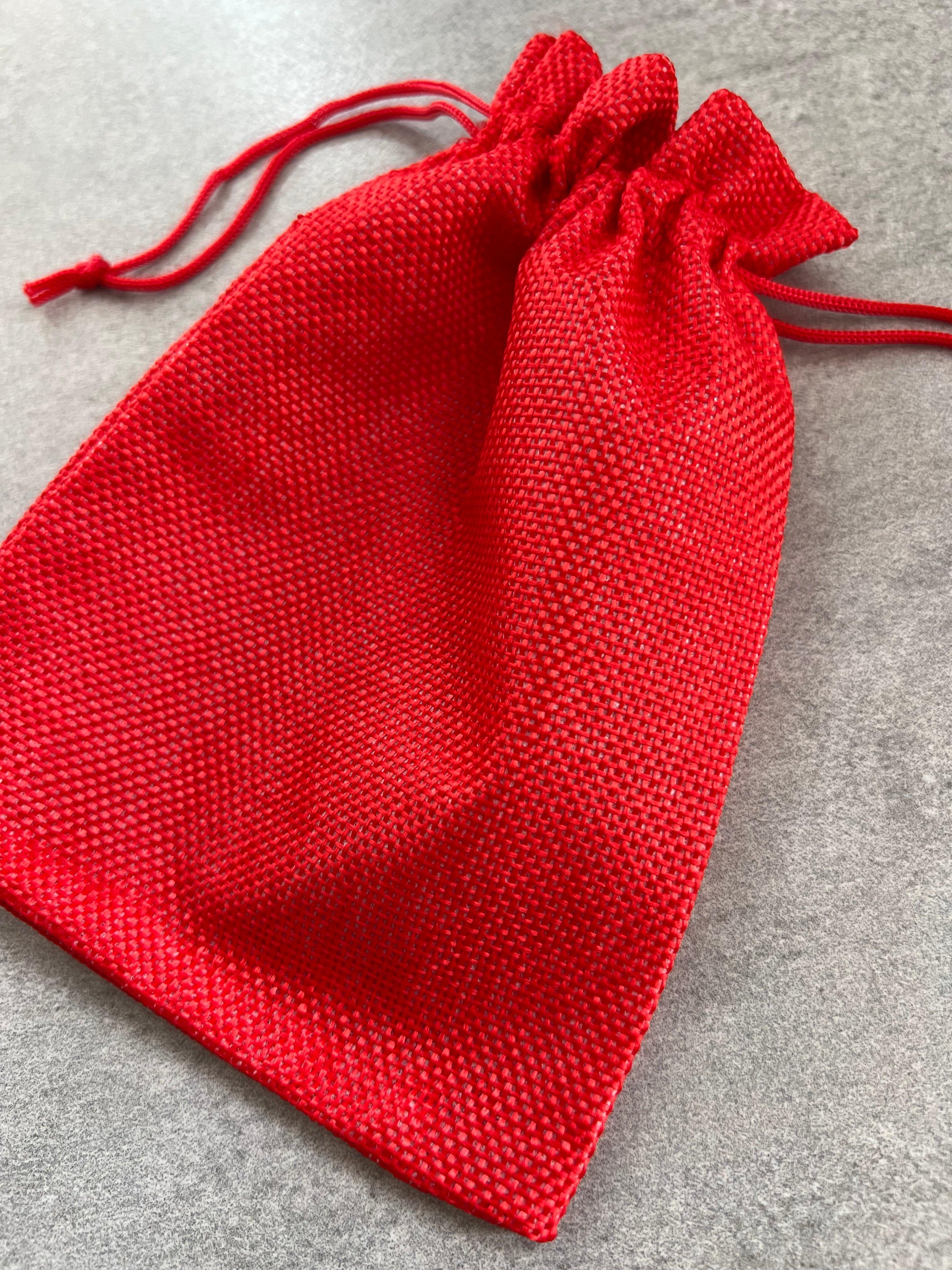 Emballage Pochon CANDY rouge - Créations Uniques