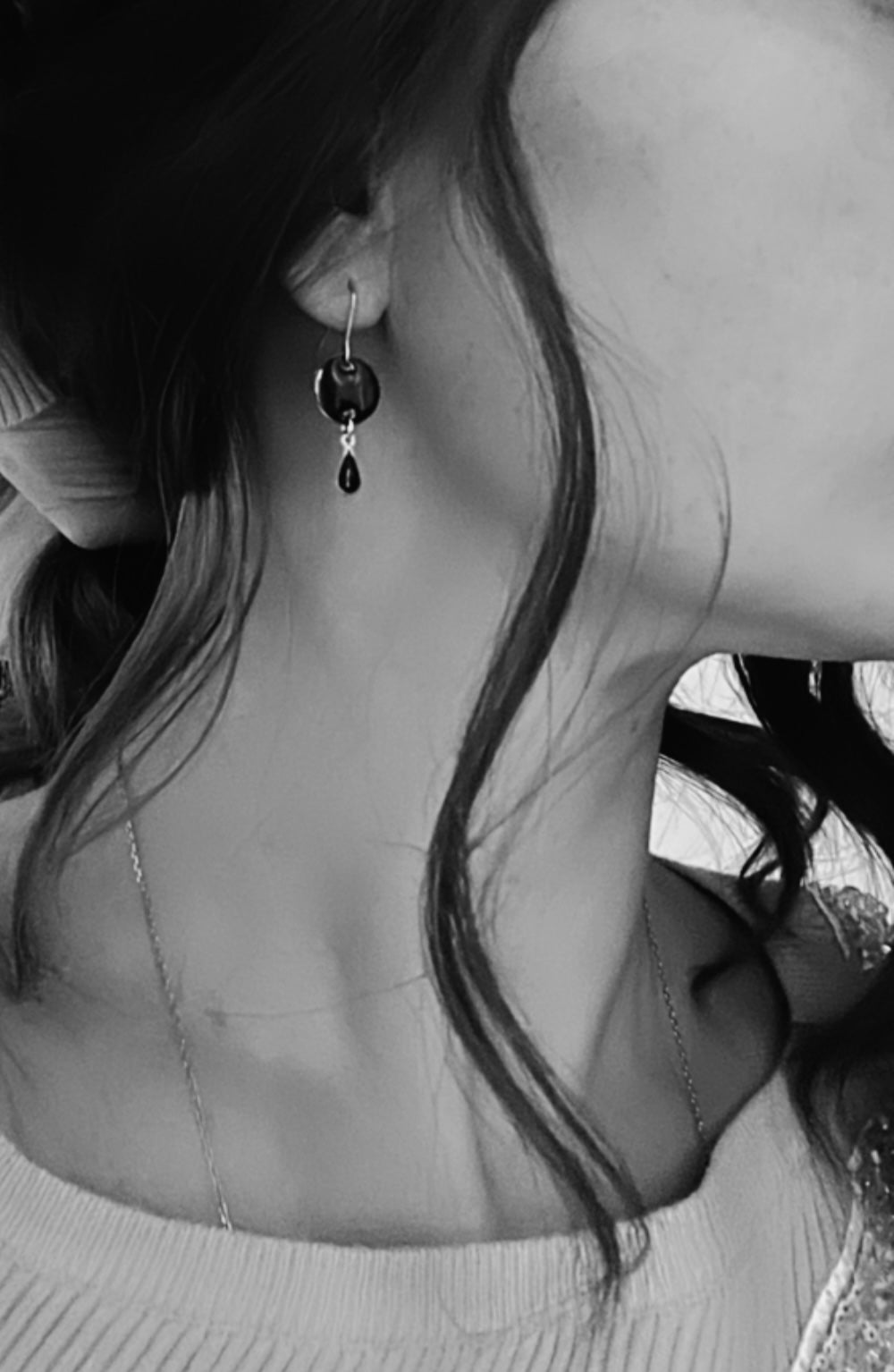 Boucles d’oreilles RILEY style minimaliste - Créations Uniques - Créations Uniques