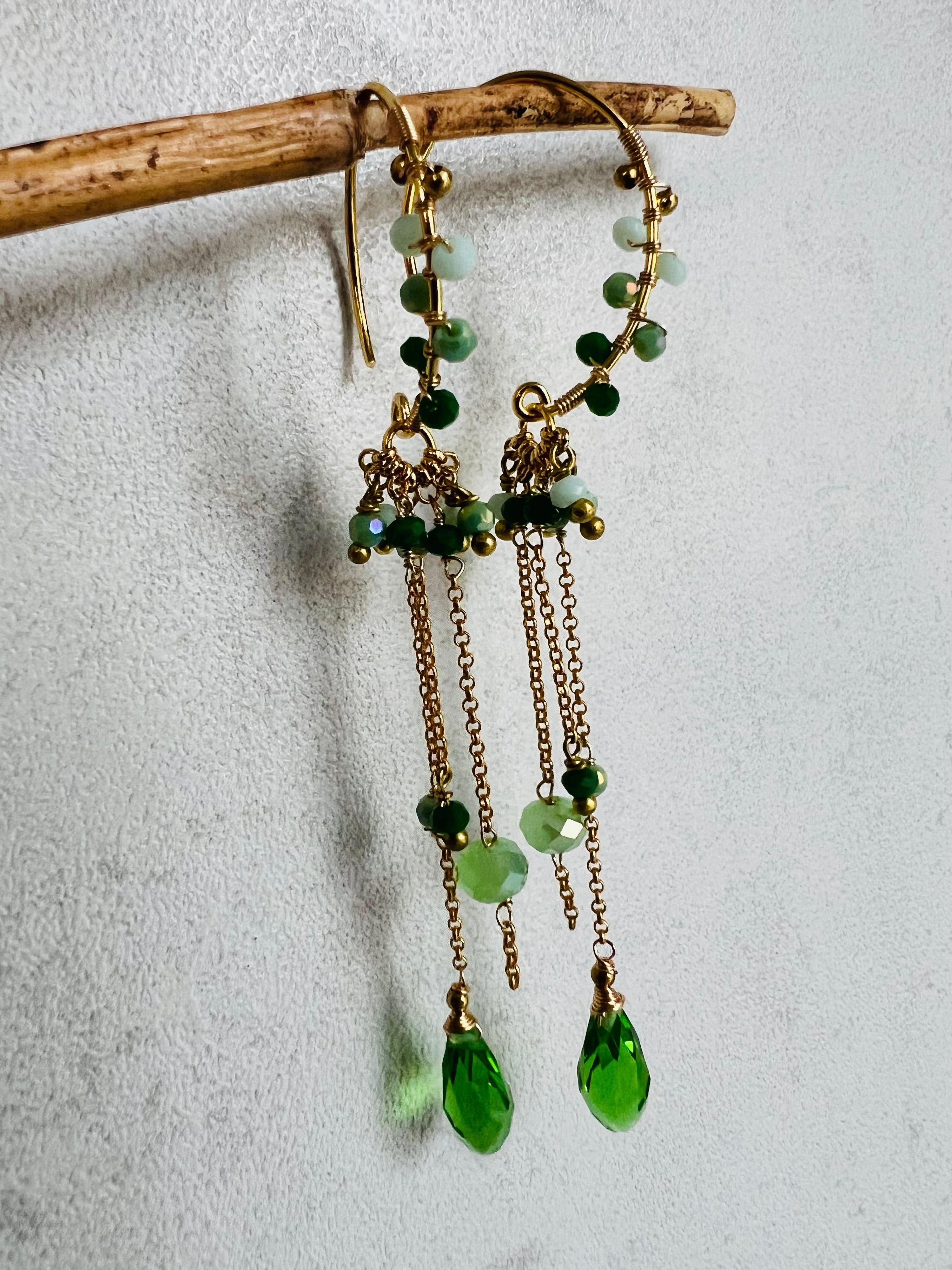 Boucles d’oreilles JOHANNA - Créations Uniques